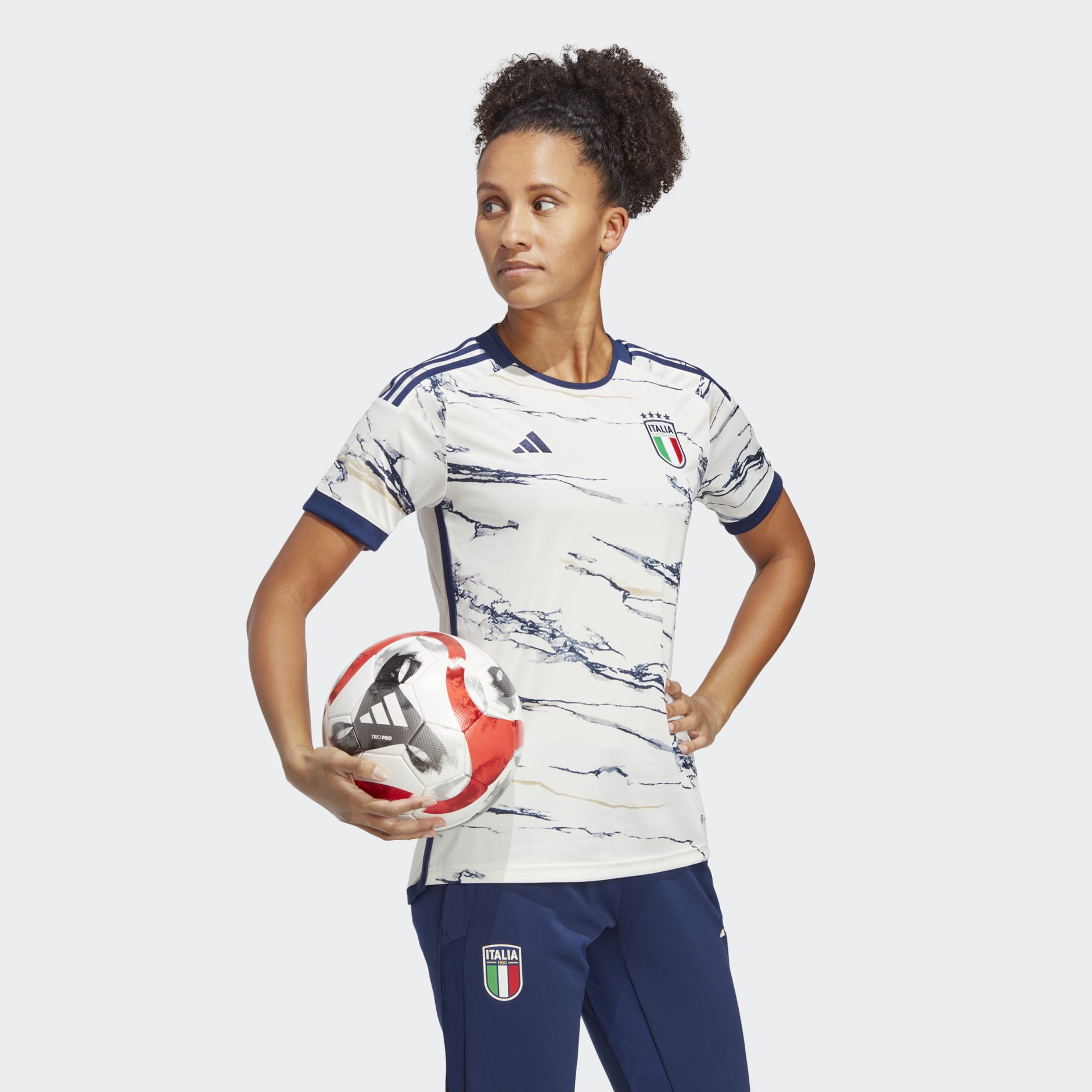 adidas Italy 23 Away Jersey White adidas UAE