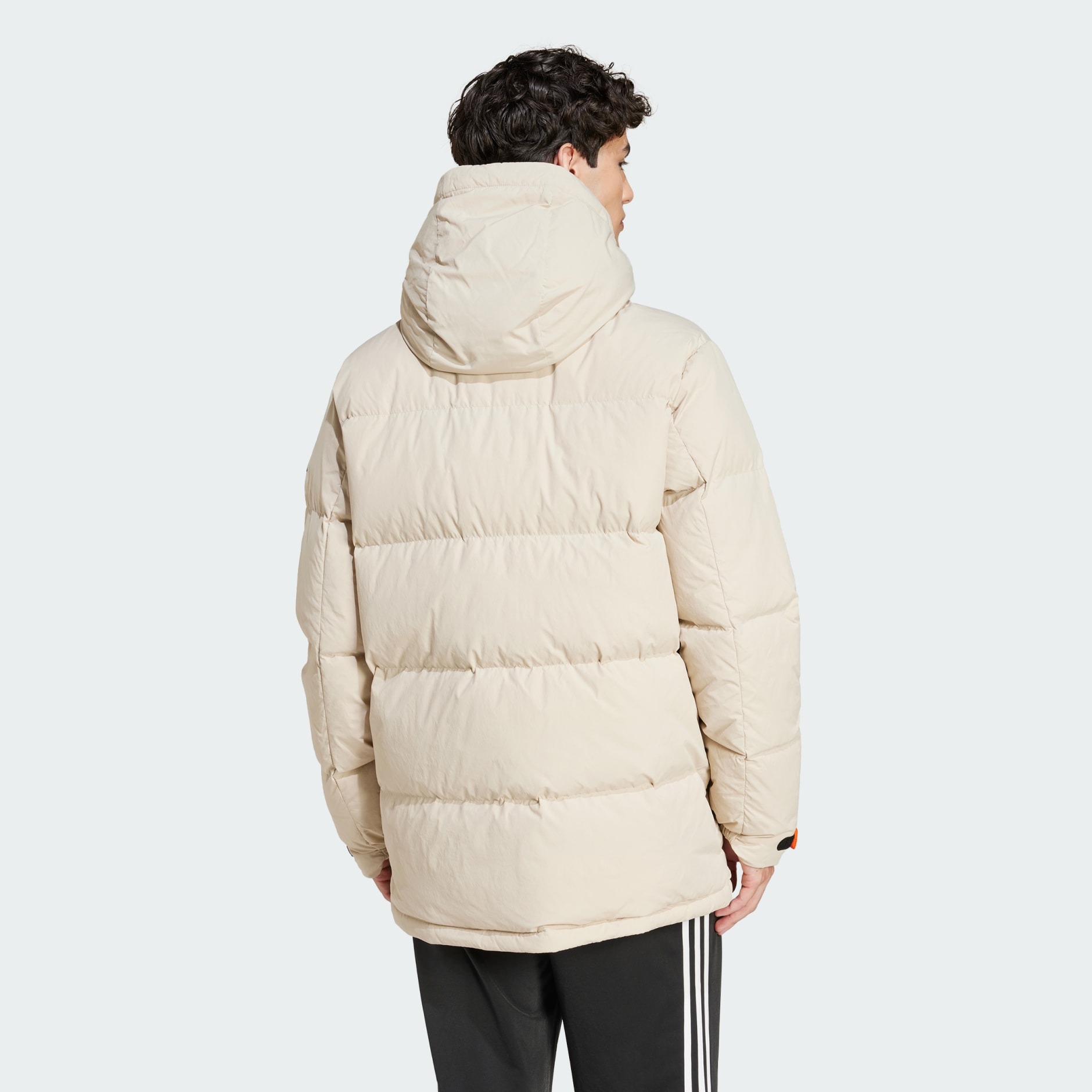 WIND.RDY Fur Down Parka - Beige | adidas Hong Kong