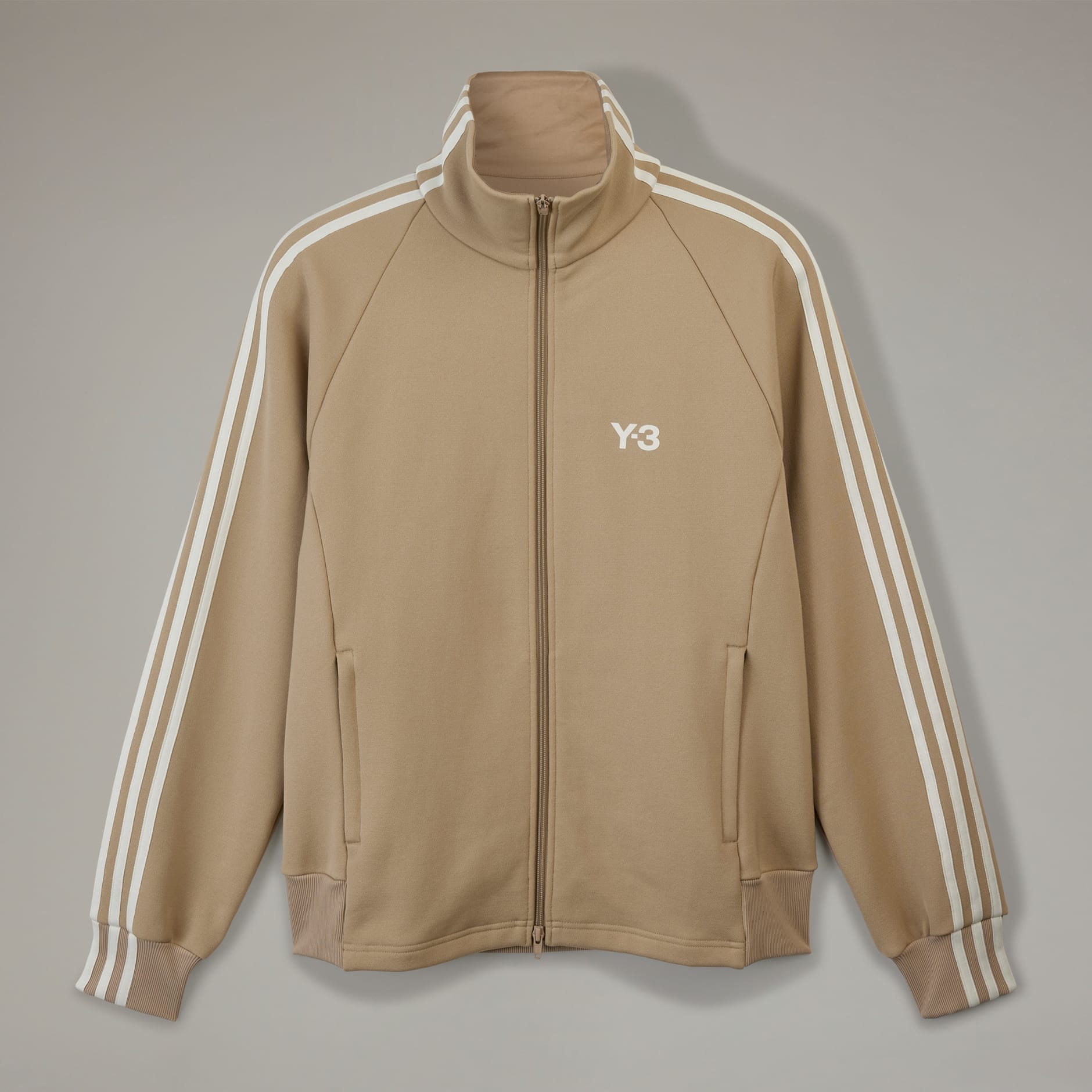 adidas Track Jacket - Brown x Dark Beige