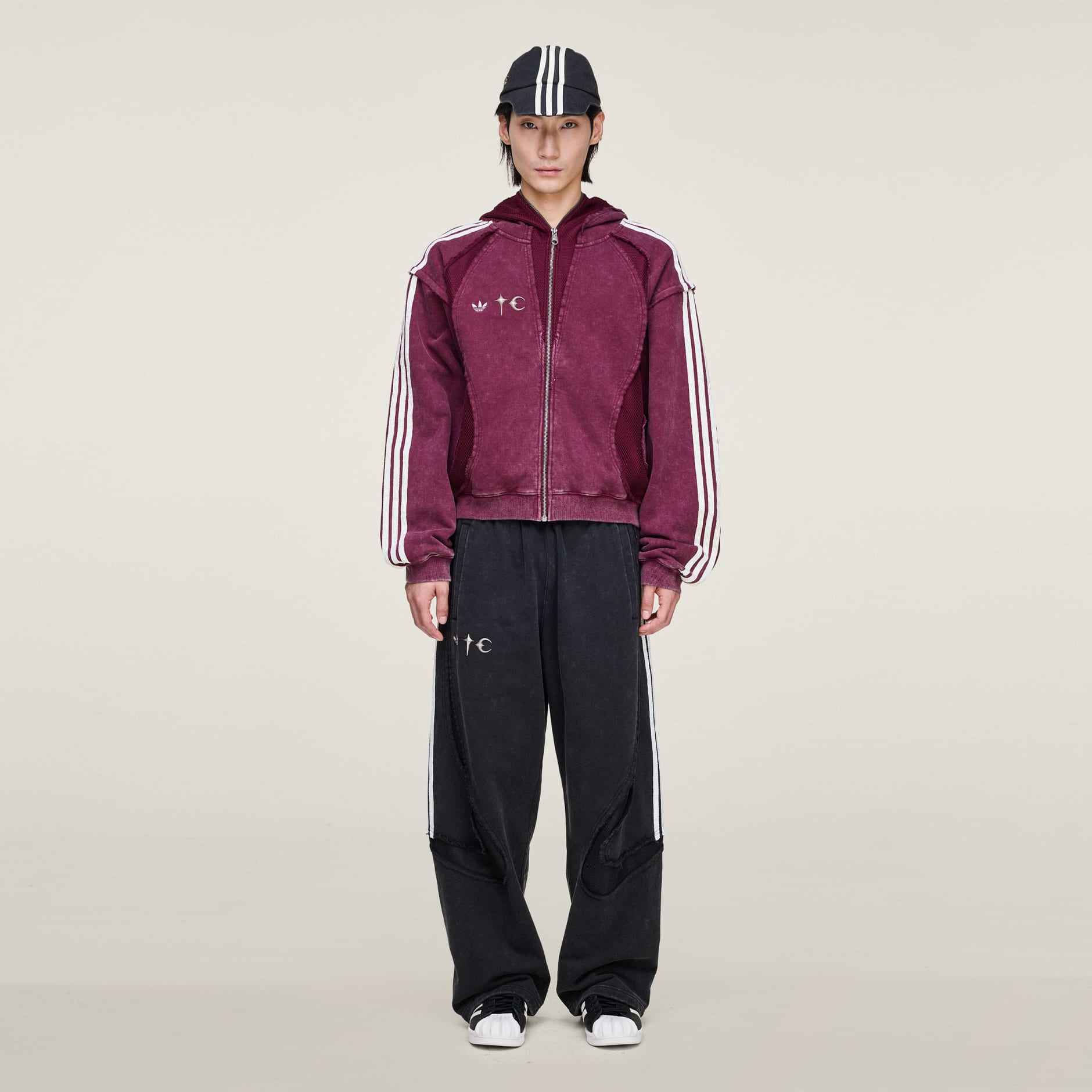 ウォーキング・ランニングウェア adidas x Thug Club Team Geist Sweatpants Clothing - THUG CLUB TEAMGEIST SWEAT PANTS - Black | adidas Oman