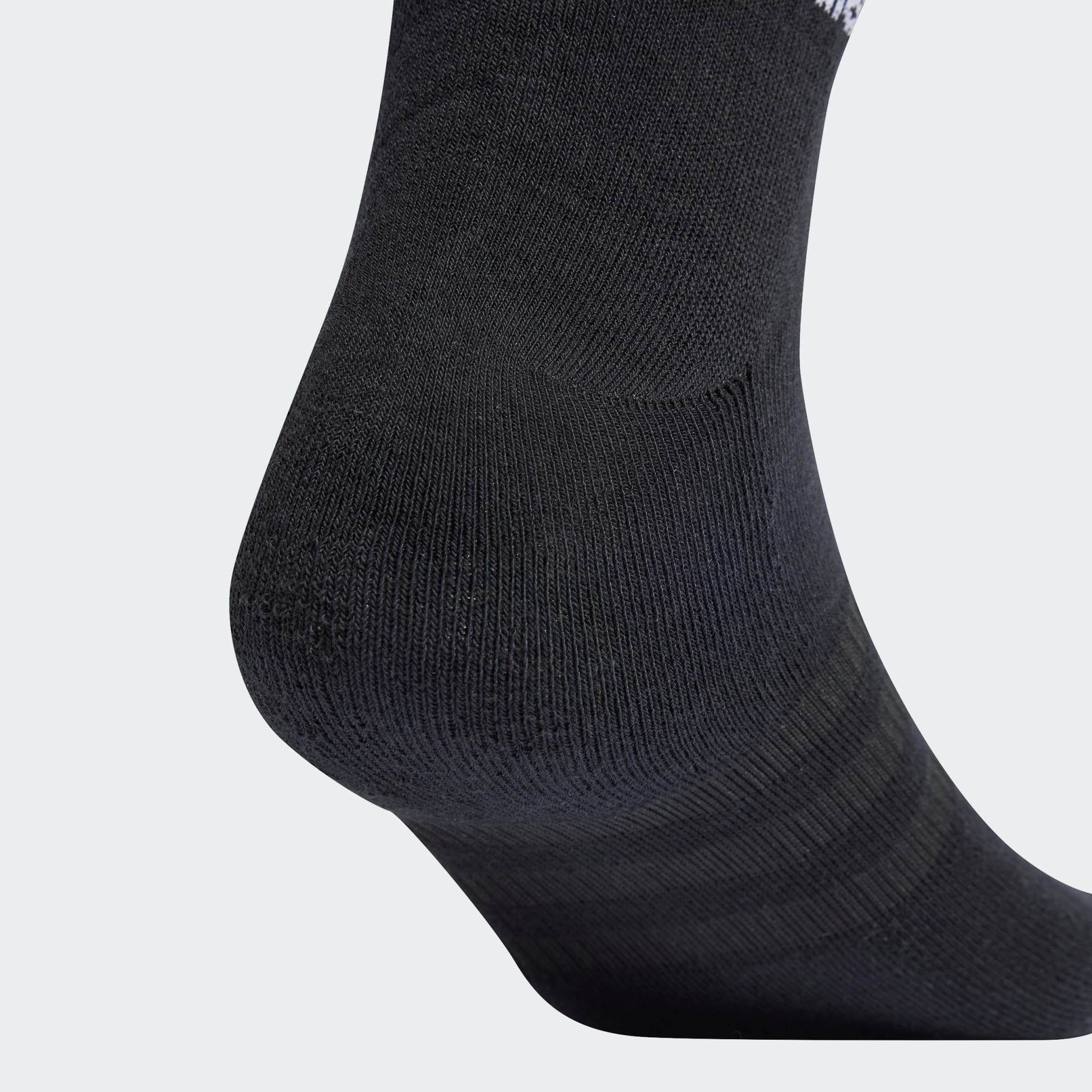 adidas Cushioned Sportswear Ankle Socks 3 Pairs - Black | adidas UAE