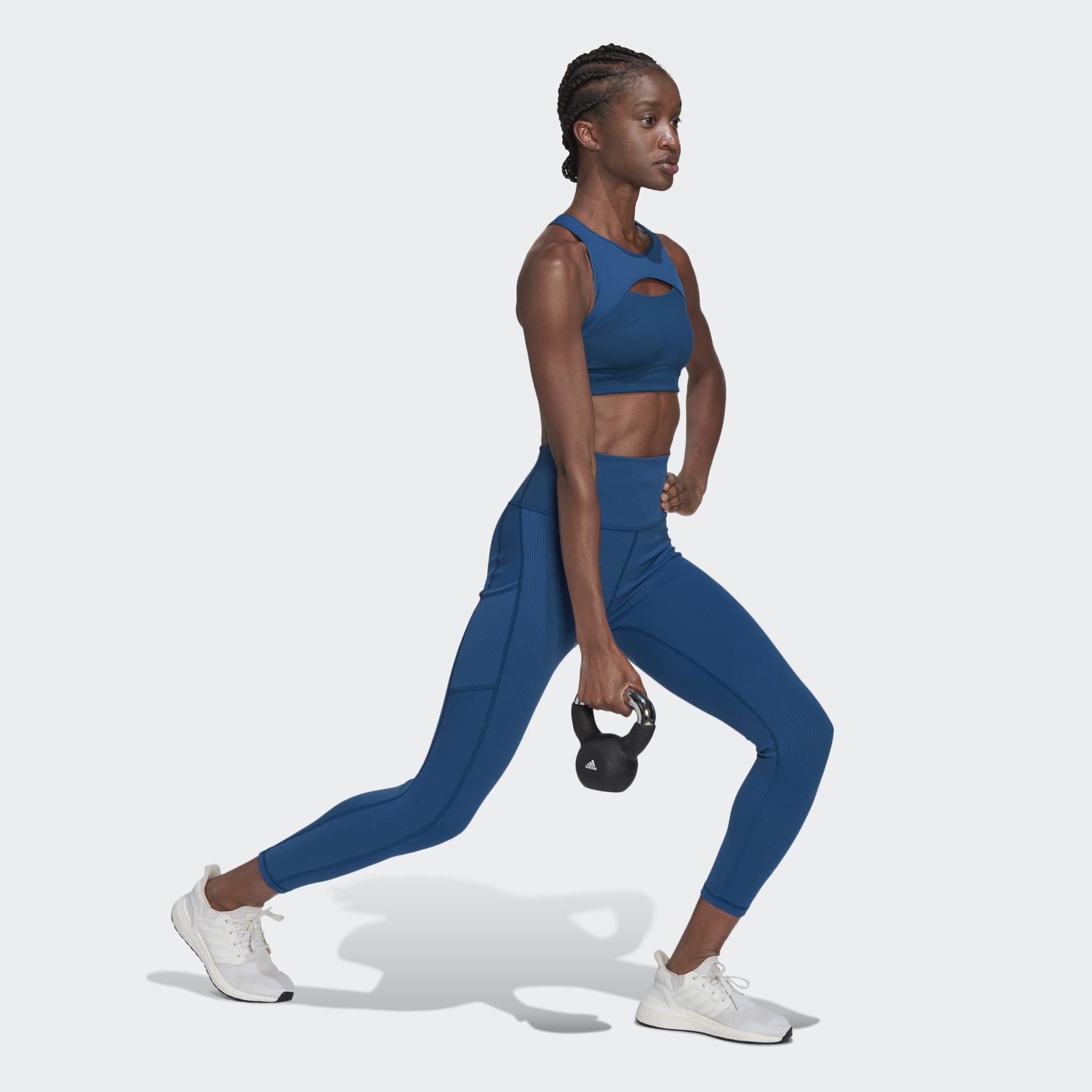 Yoga Studio Luxe Wind Super-High-Waisted Rib Leggings