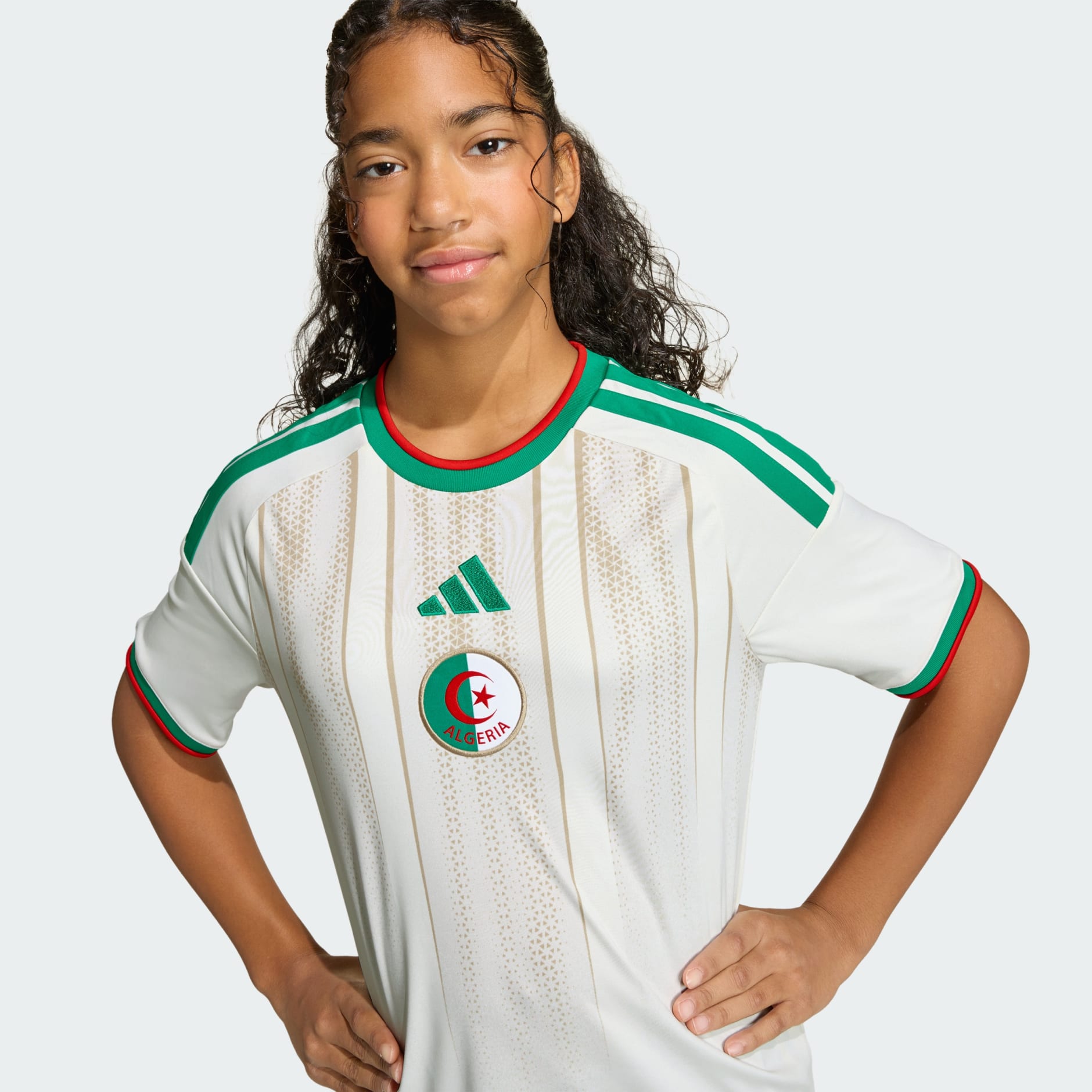 Tricou Algeria 26 Replica pentru copii, pentru meciuri pe teren propriu