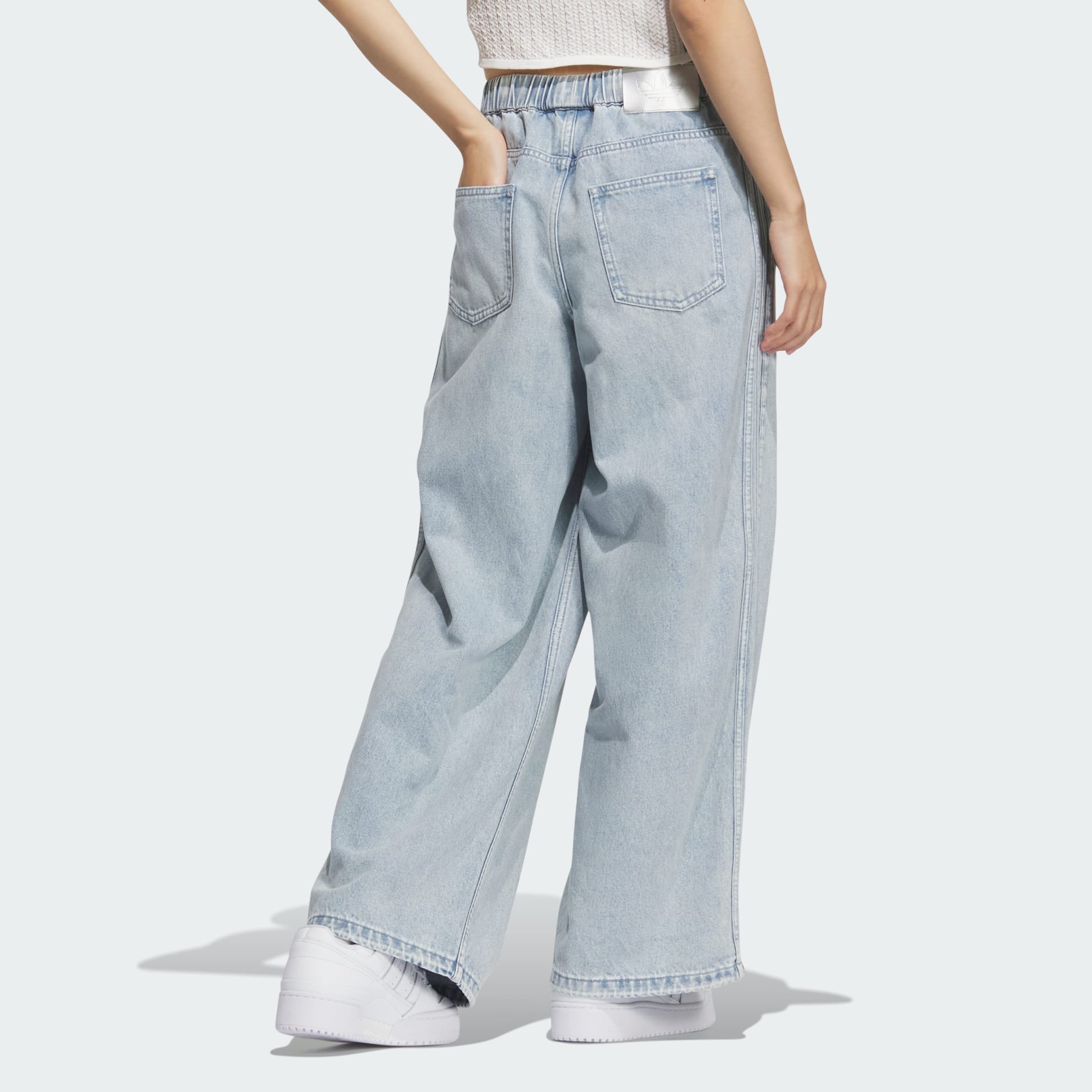 Soft Denim Adjustable Pants