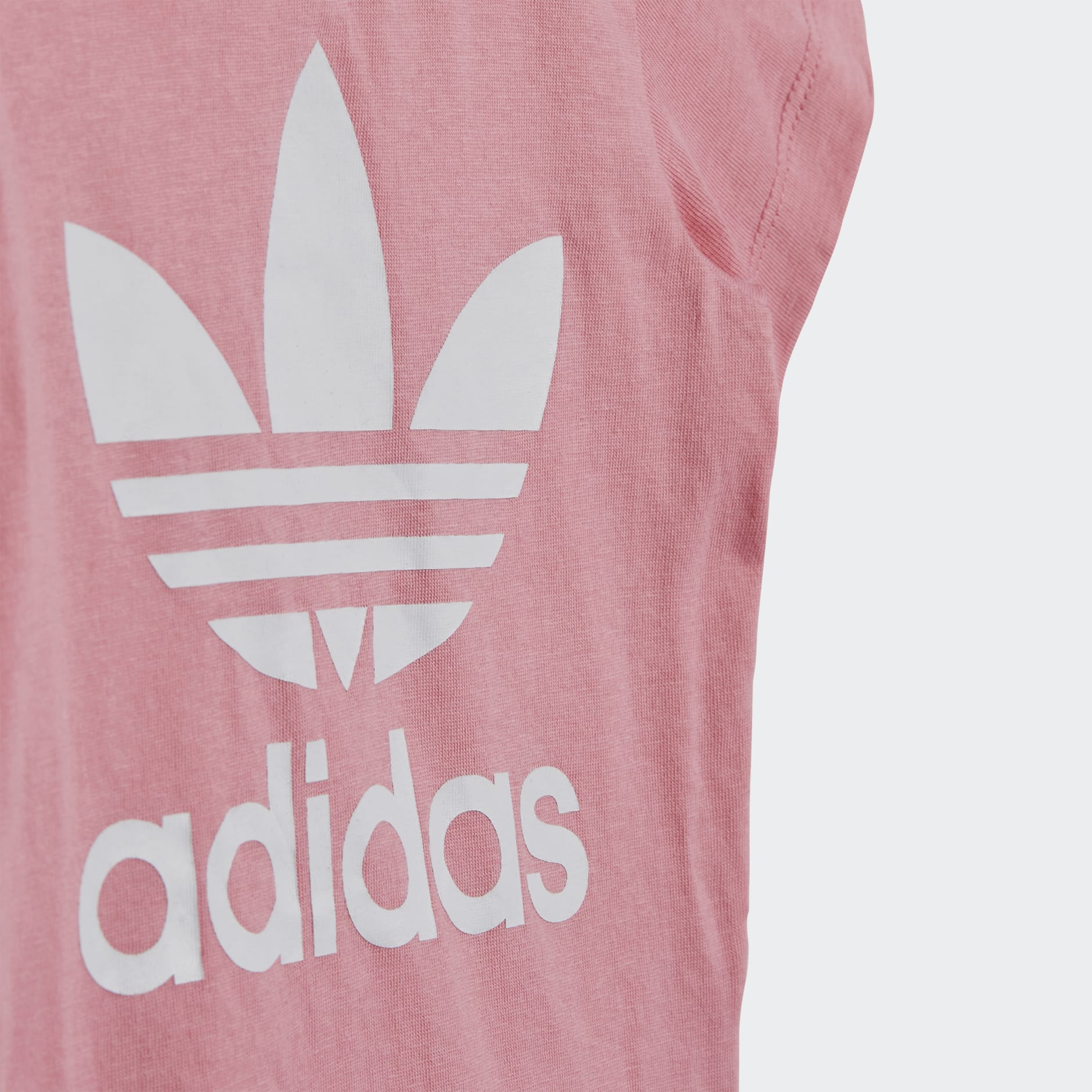 Clothing - Trefoil Tee - Pink | adidas South Africa