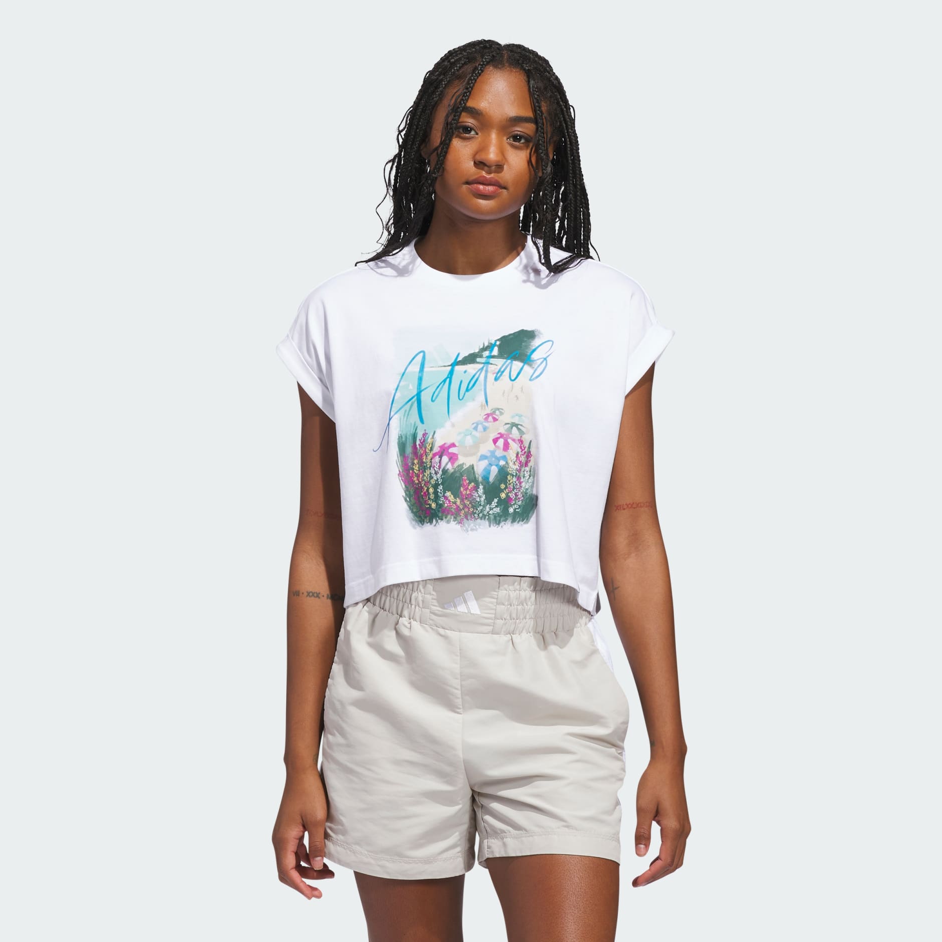 TRICOU CU GRAFICĂ SUMMER ROMANCE