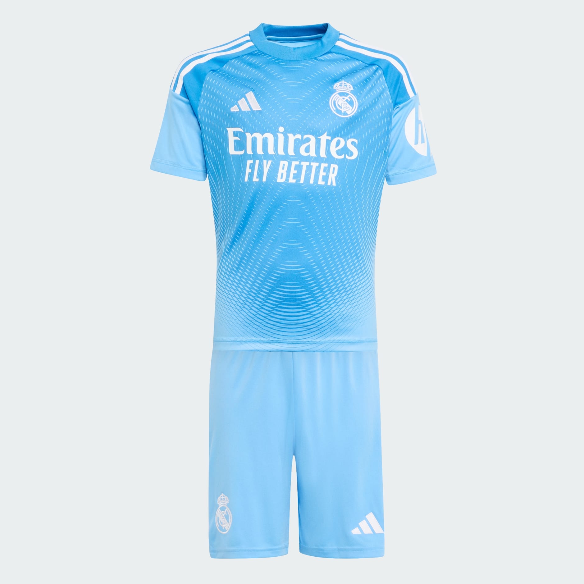 Echipament portar Real Madrid 25/26 Home Goalkeeper pentru copii