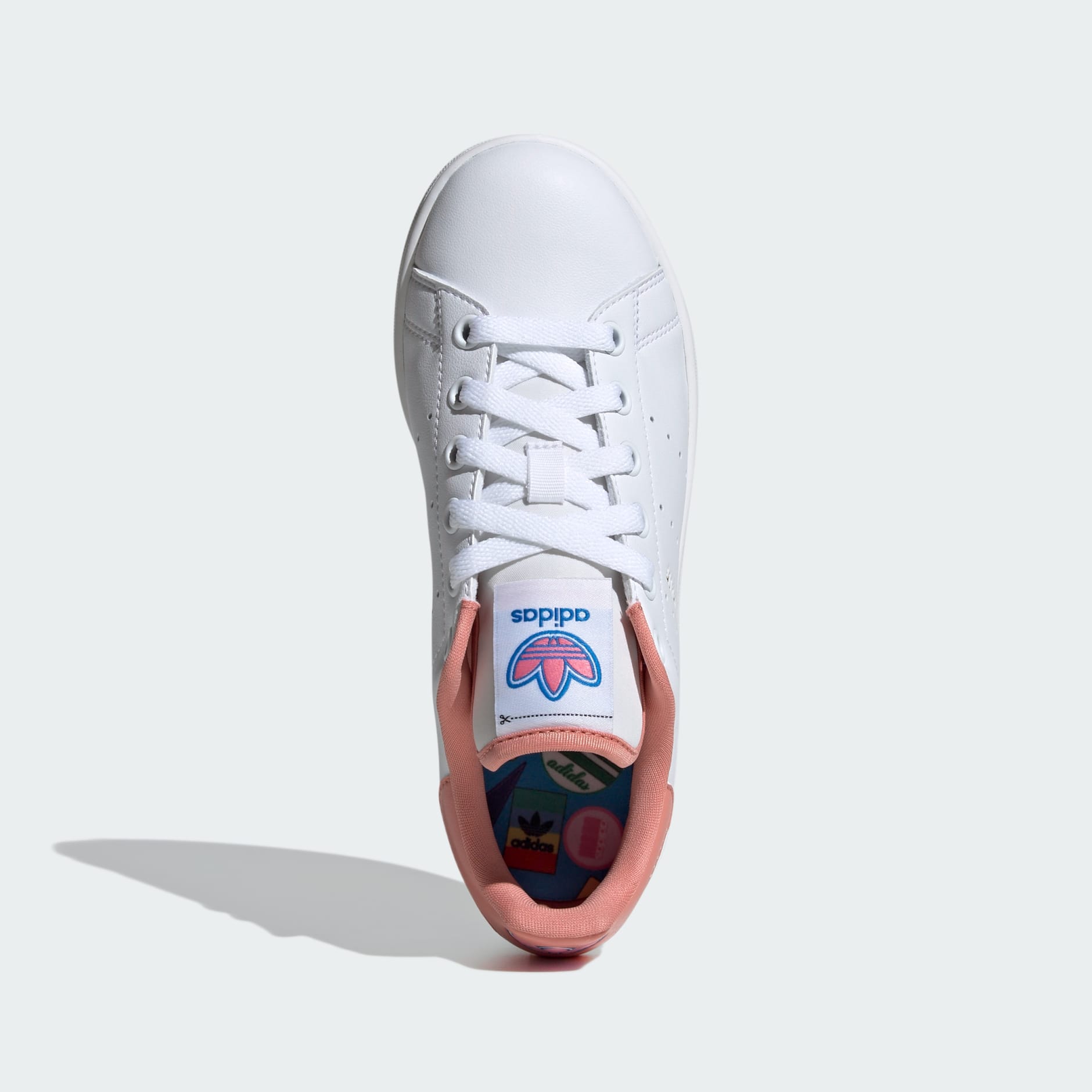 Adidas stan smith white multicolor best sale