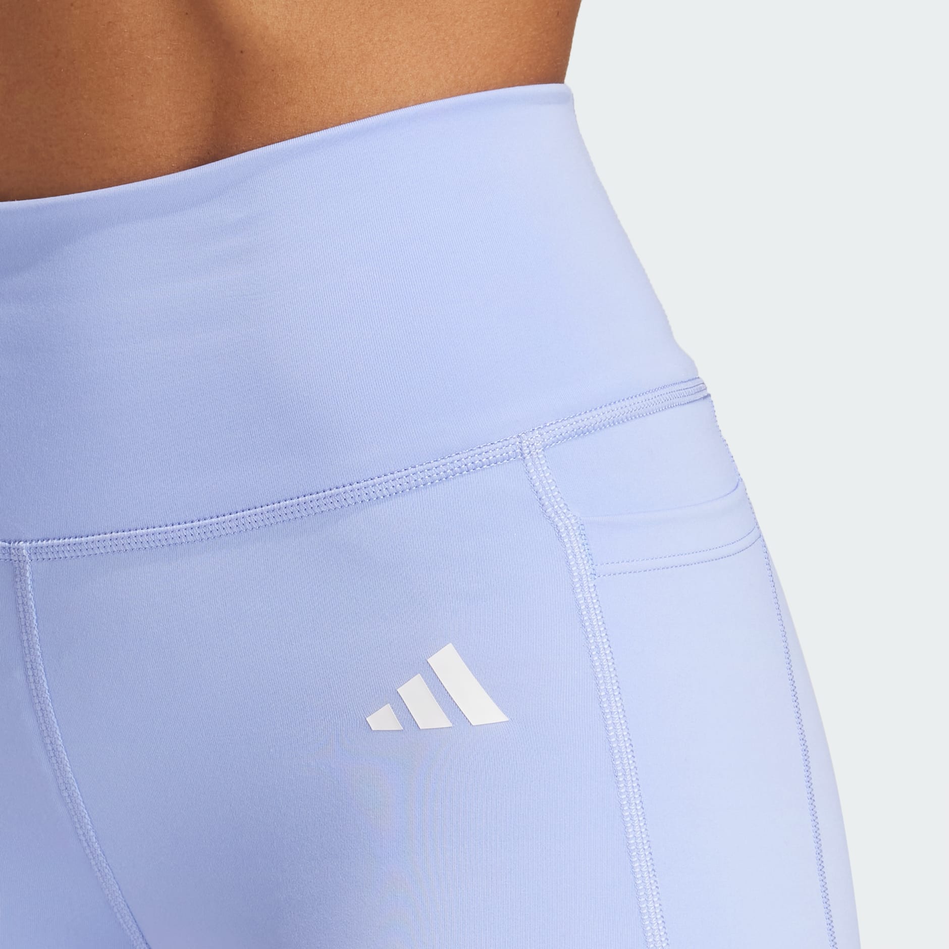 Optim&eacute; Essentials Stash Pocket 7-Inch Short Leggings