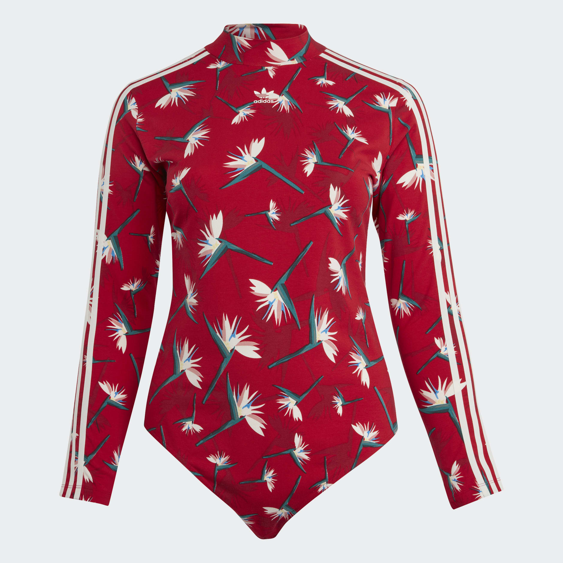 Clothing - Thebe Magugu Bodysuit (Plus Size) - Red | adidas South Africa