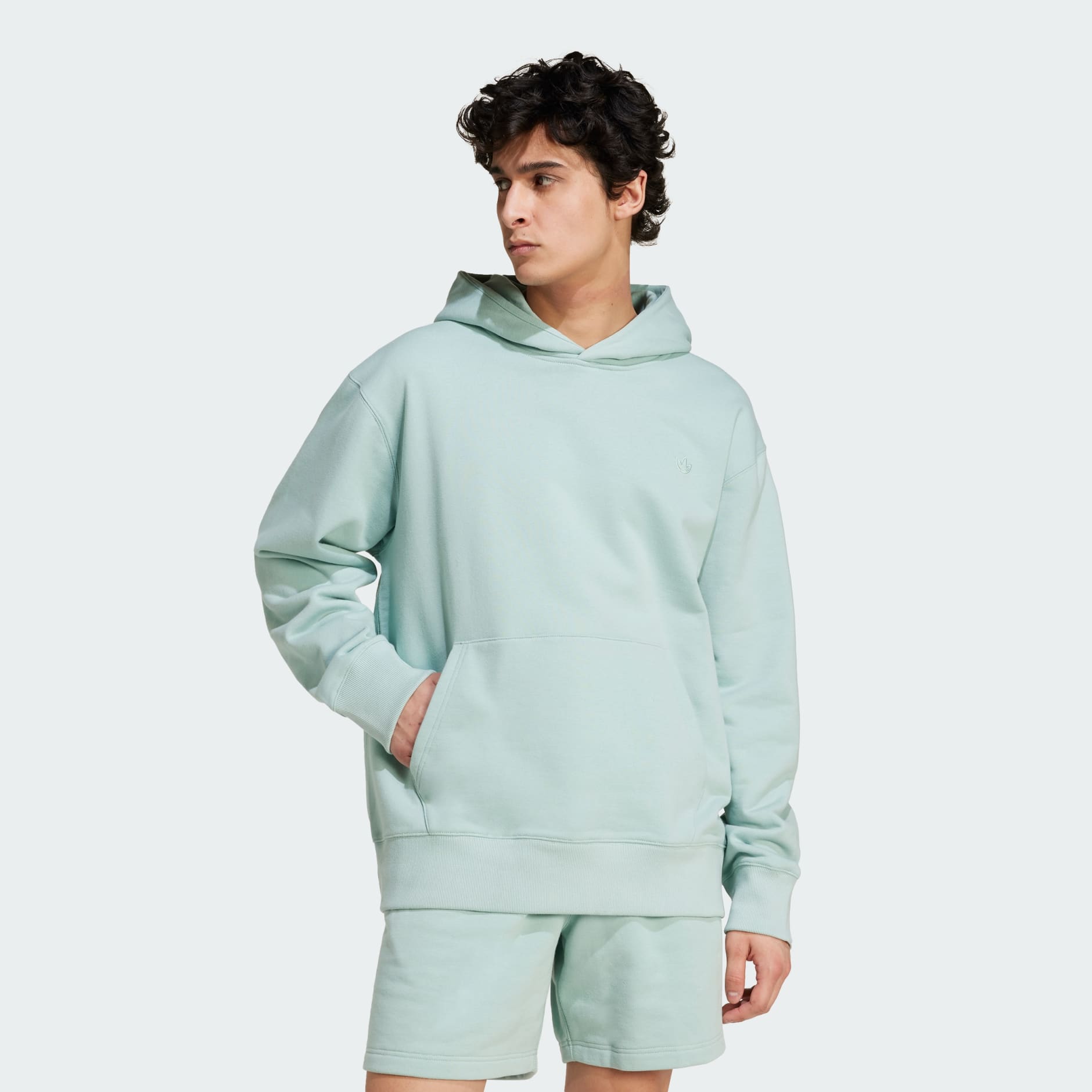 Clothing - Premium Essentials Hoodie - Green | adidas South Africa