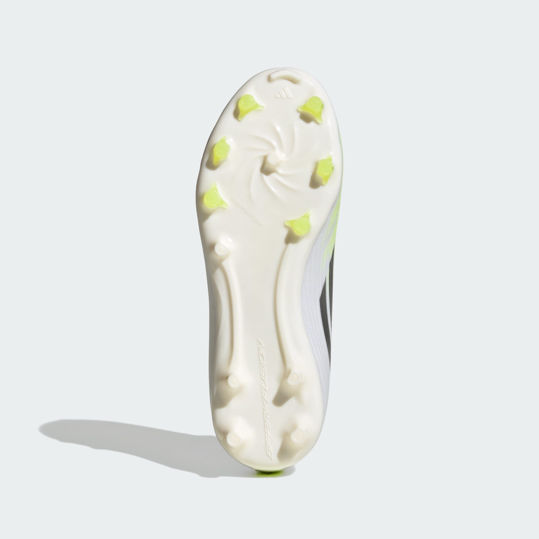 Ghete de fotbal pentru copii F50 SPARKFUSION LEAGUE, &icirc;nălțime medie, pentru teren ferm/artificial