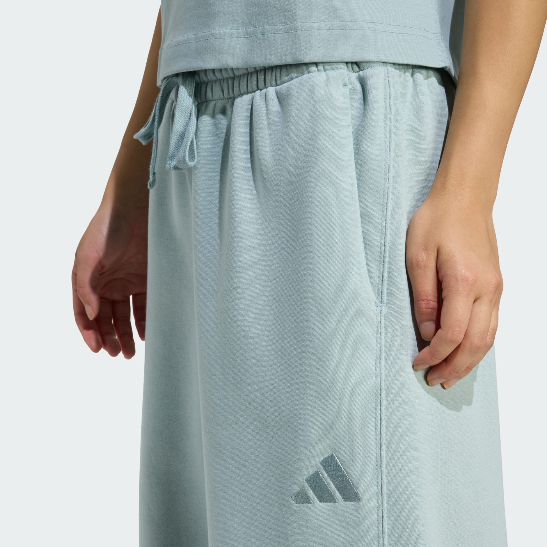 ALL SZN Fleece Loose Wide-Leg Pants