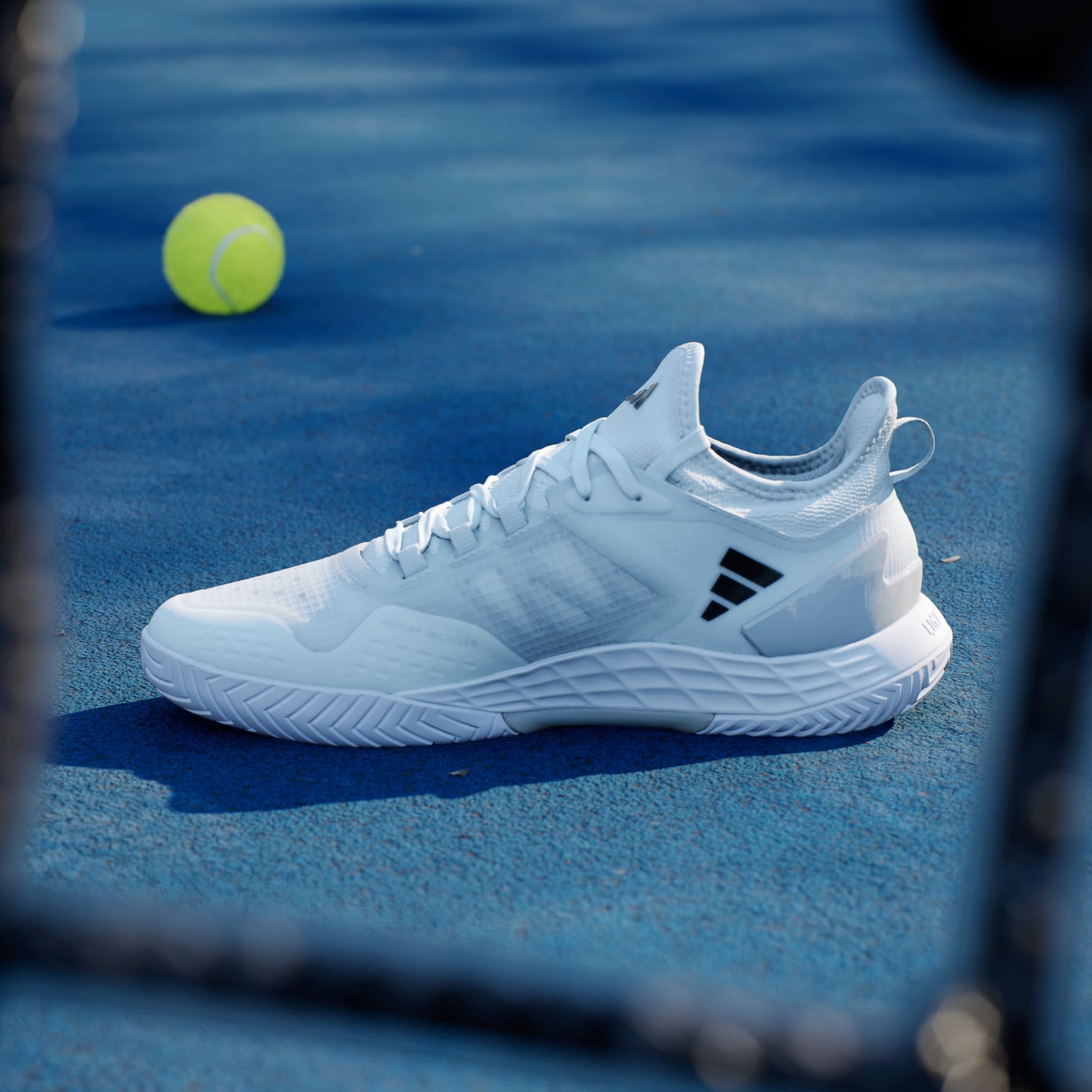 adidas Adizero Ubersonic 4.1 Tennis Shoes - White, Men's Tennis