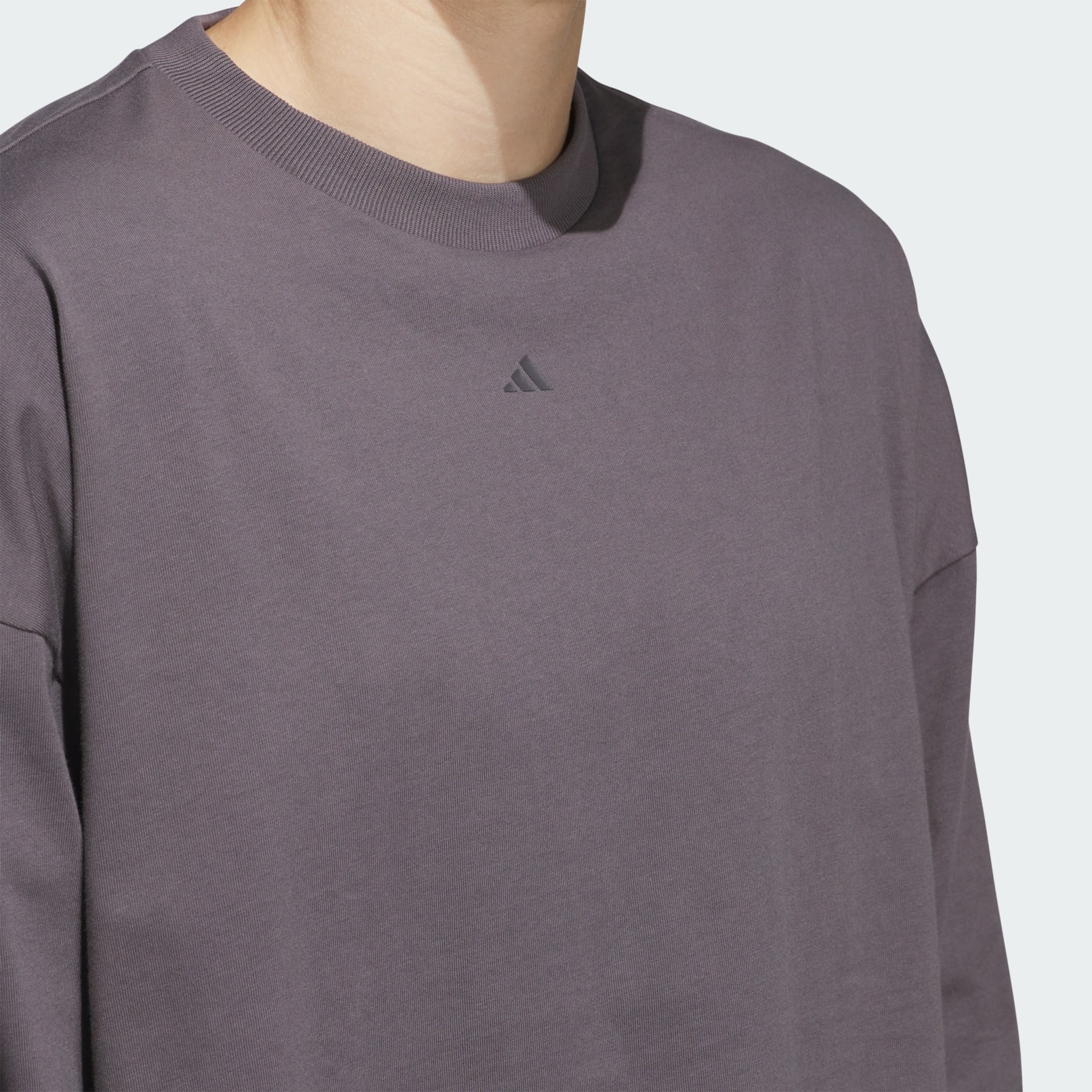 ◆adidas◆ Basketball Long Sleeve Tee Grey JC7835 All products - adidas Basketball Long Sleeve Tee (Gender