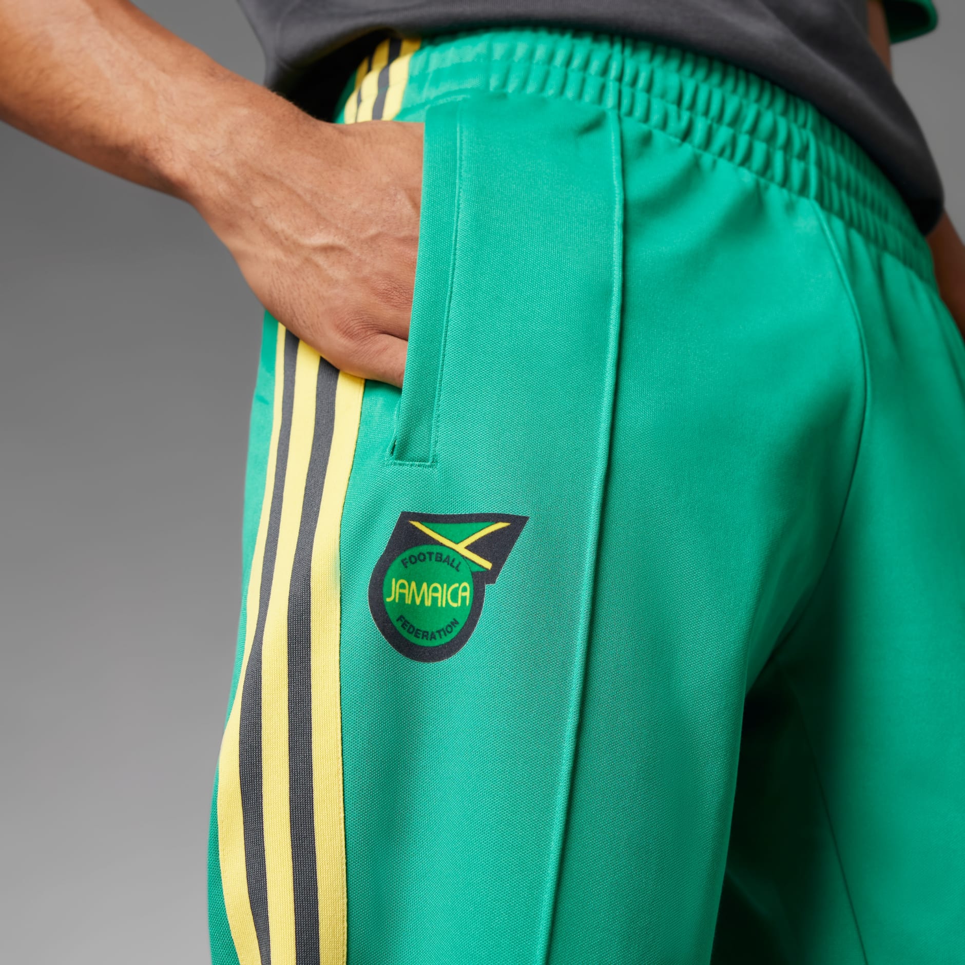 Men's Clothing - Jamaica Beckenbauer Track Pants - Green