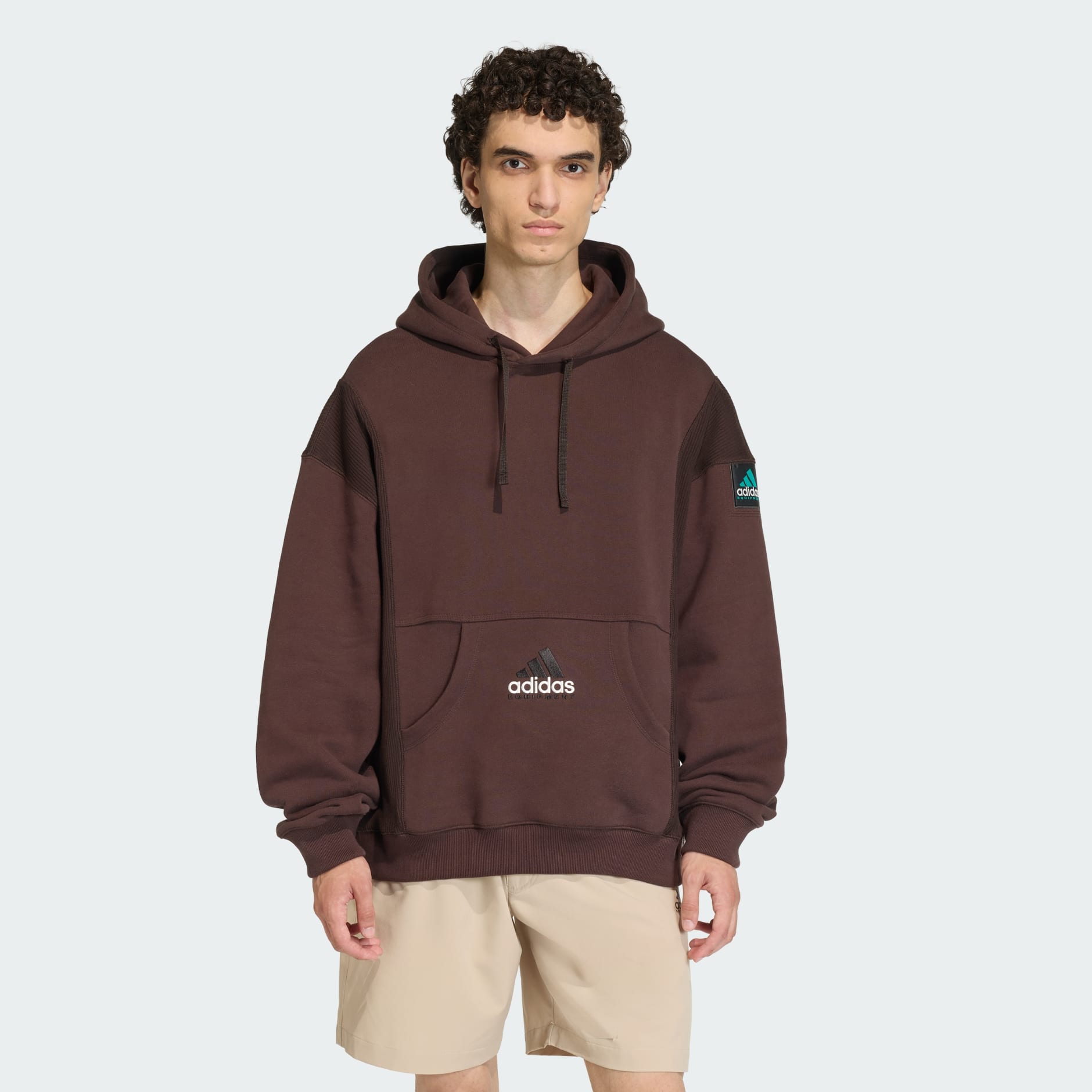 ADIDAS EQUIPMENT RIBBED HOODIE