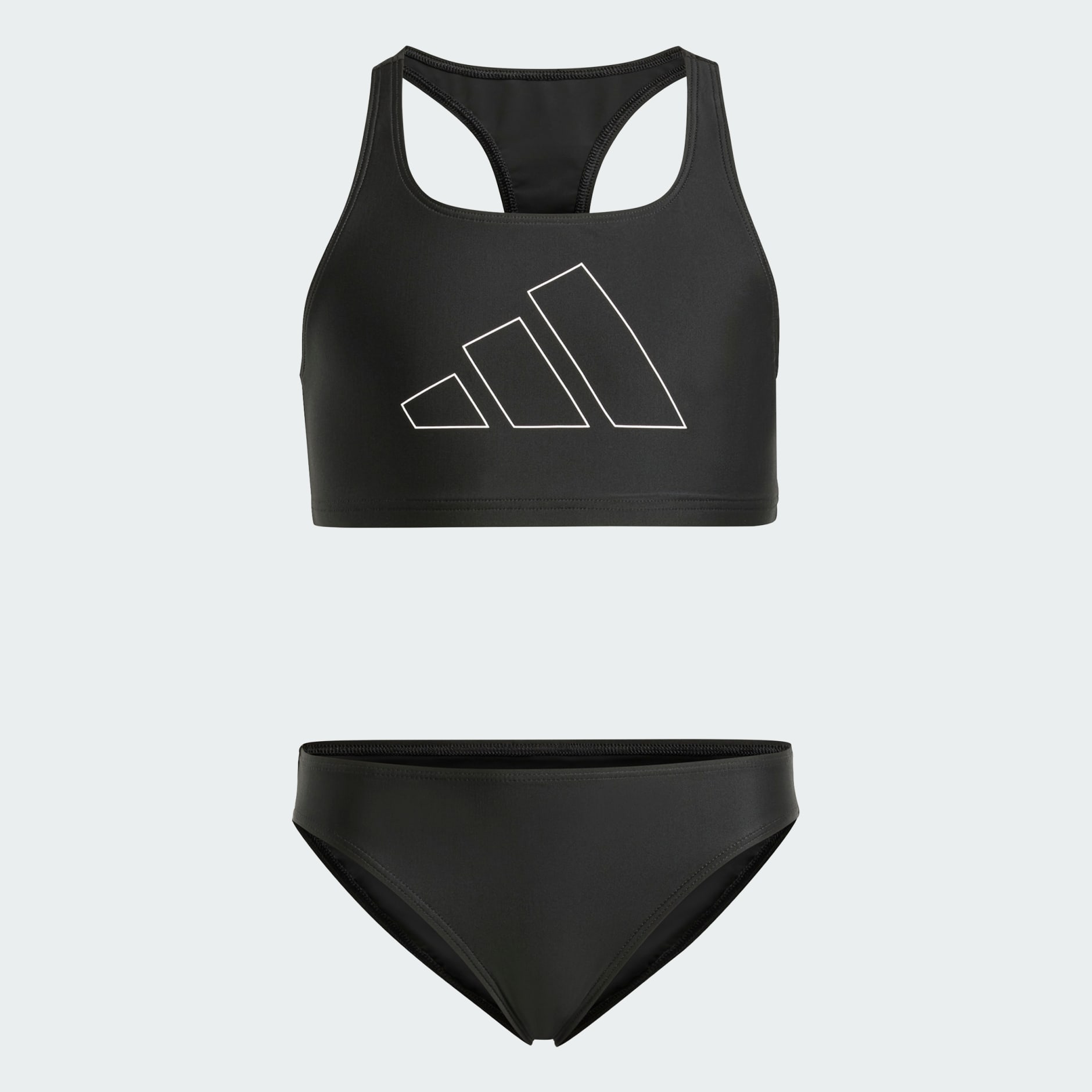 Costum de baie Performance cu dungi mari, pentru copii