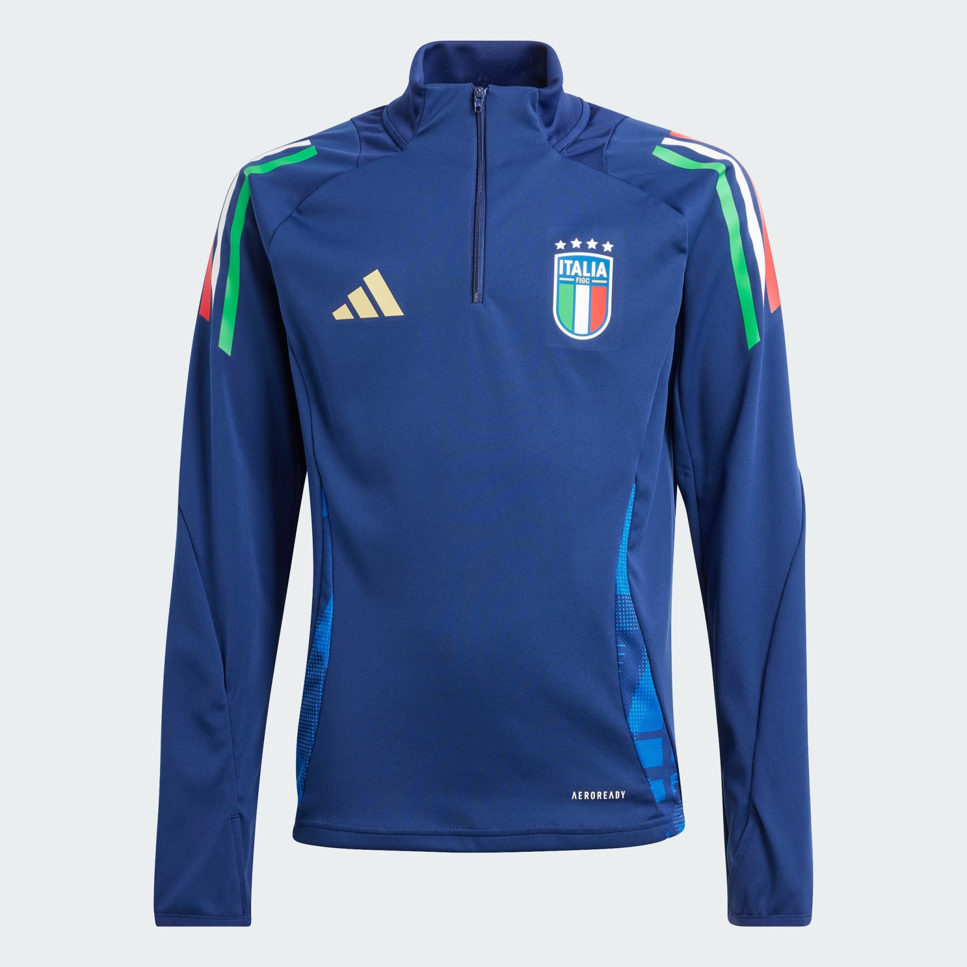 Kids Clothing Italy Tiro 24 Competition Training Top Kids Blue adidas Qatar