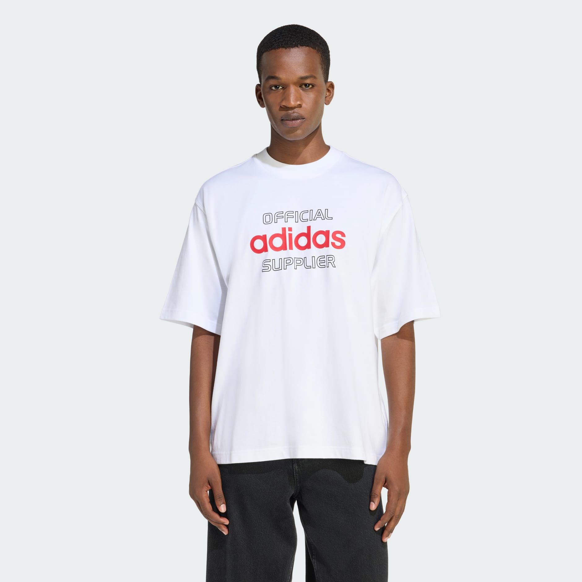 Clothing - TEAMGEIST VINTAGE GRAPHIC TEE - White | adidas Oman