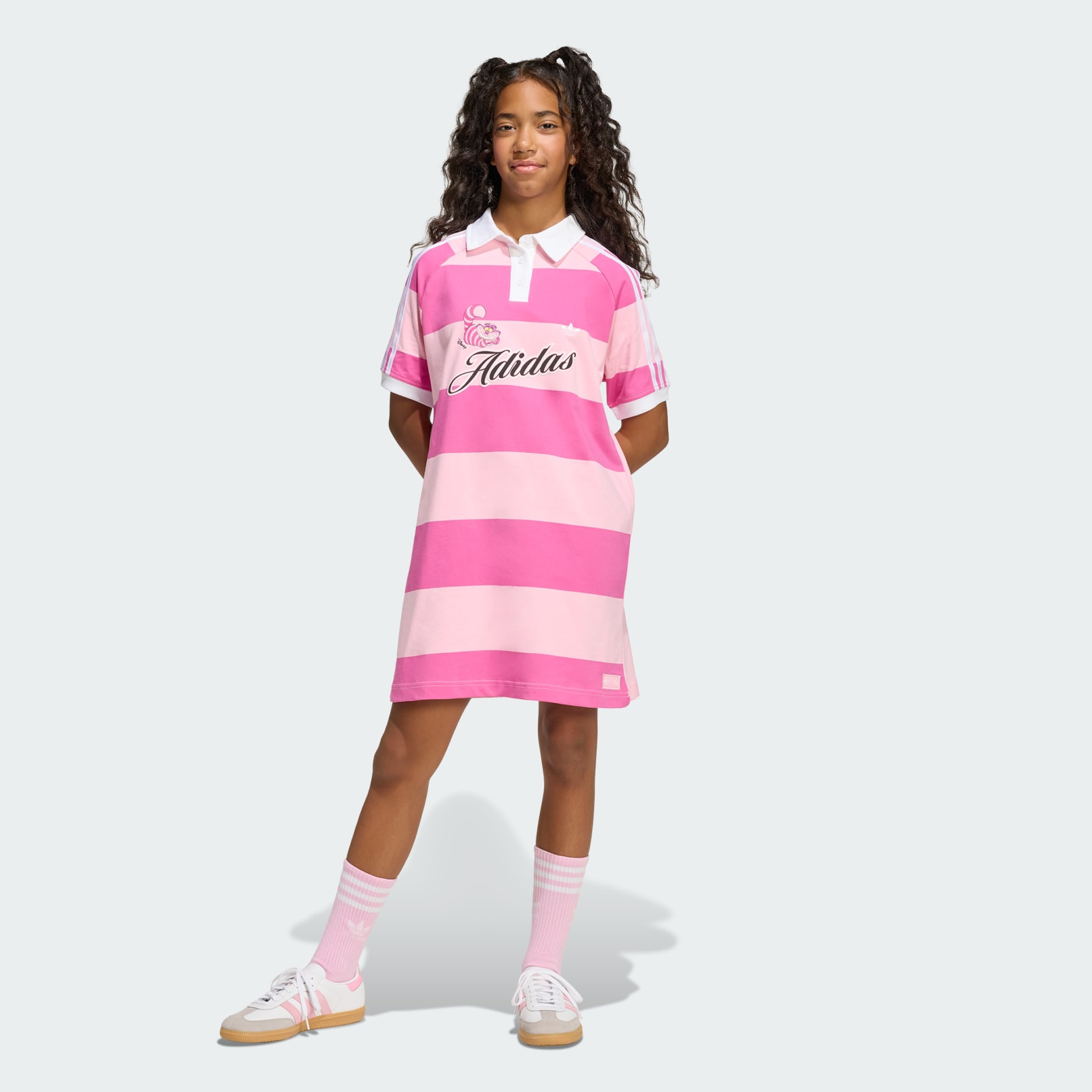 ADIDAS DISNEY LOOSE POLO T-SHIRT DRESS
