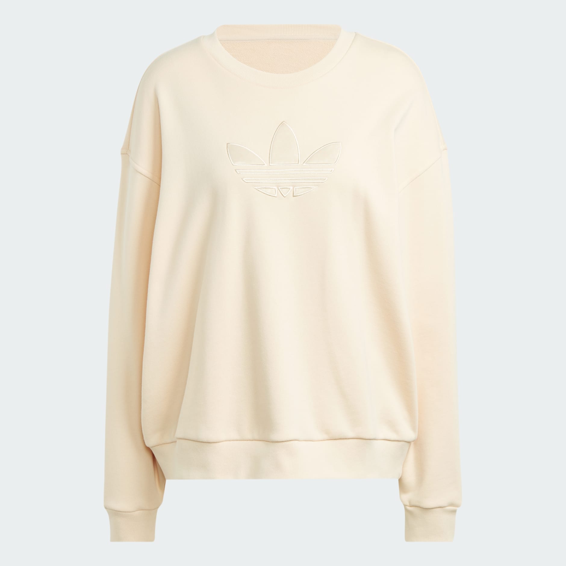 adidas Fashion Monogram Trefoil Infill Sweatshirt Pink adidas KE