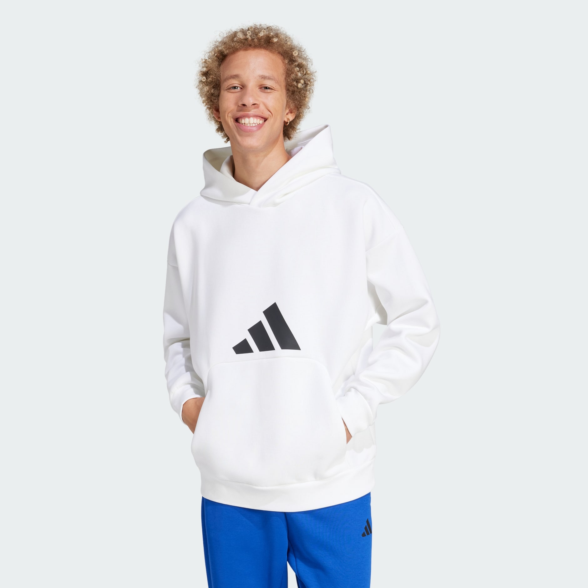 Future Icons 3 Bar Logo Hoodie