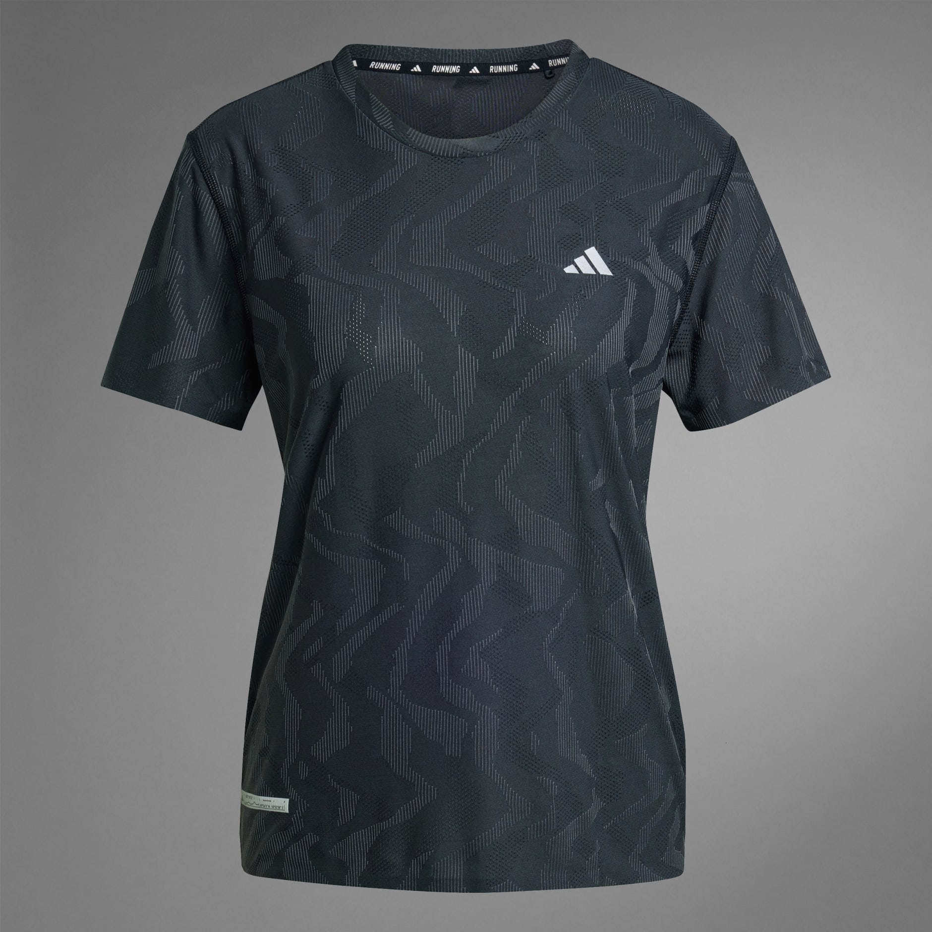 adidas Ultimate HEAT.RDY Engineered Running Tee Black adidas TZ