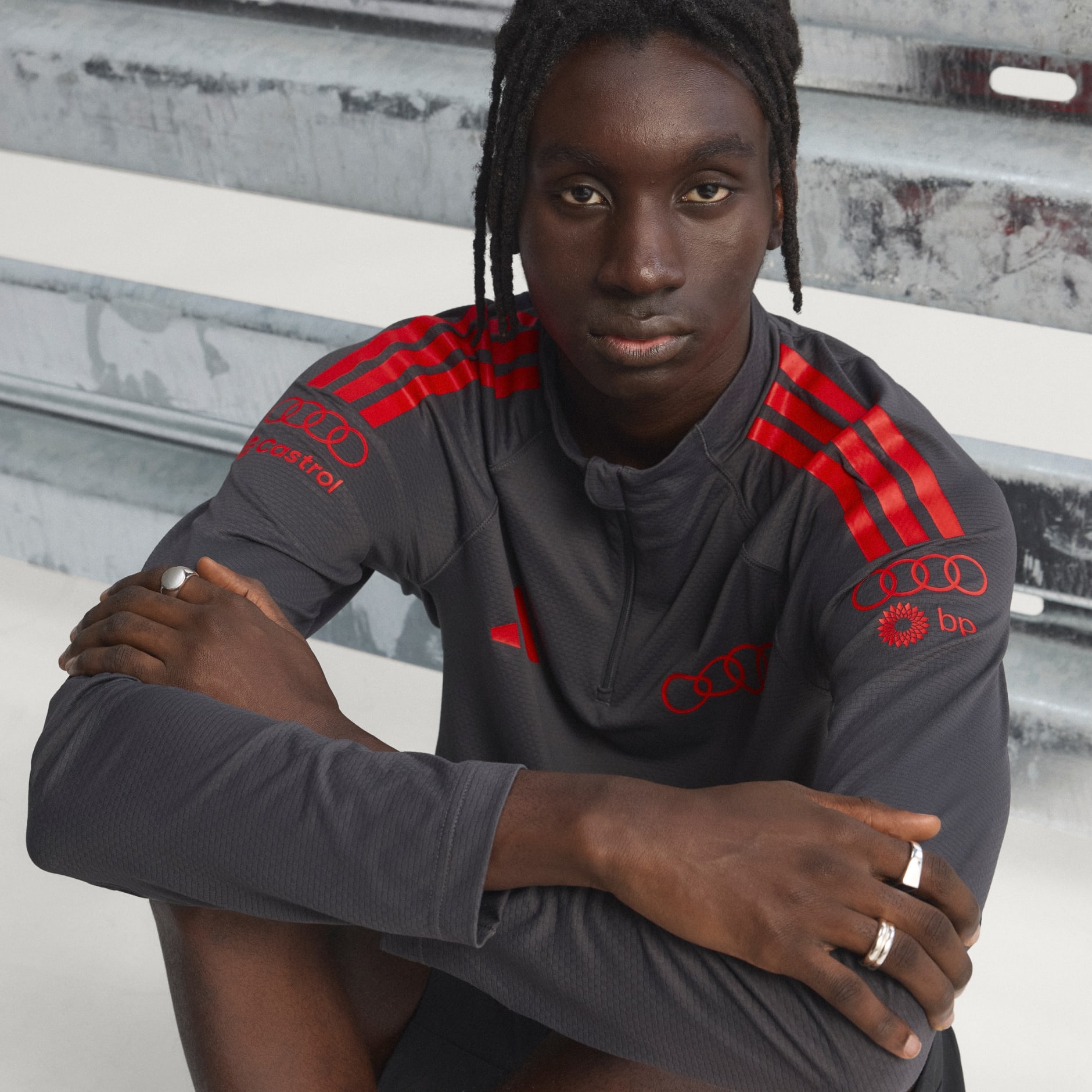 AUDI REVOLUT F1 TEAM MECHANICS 1/4 ZIP