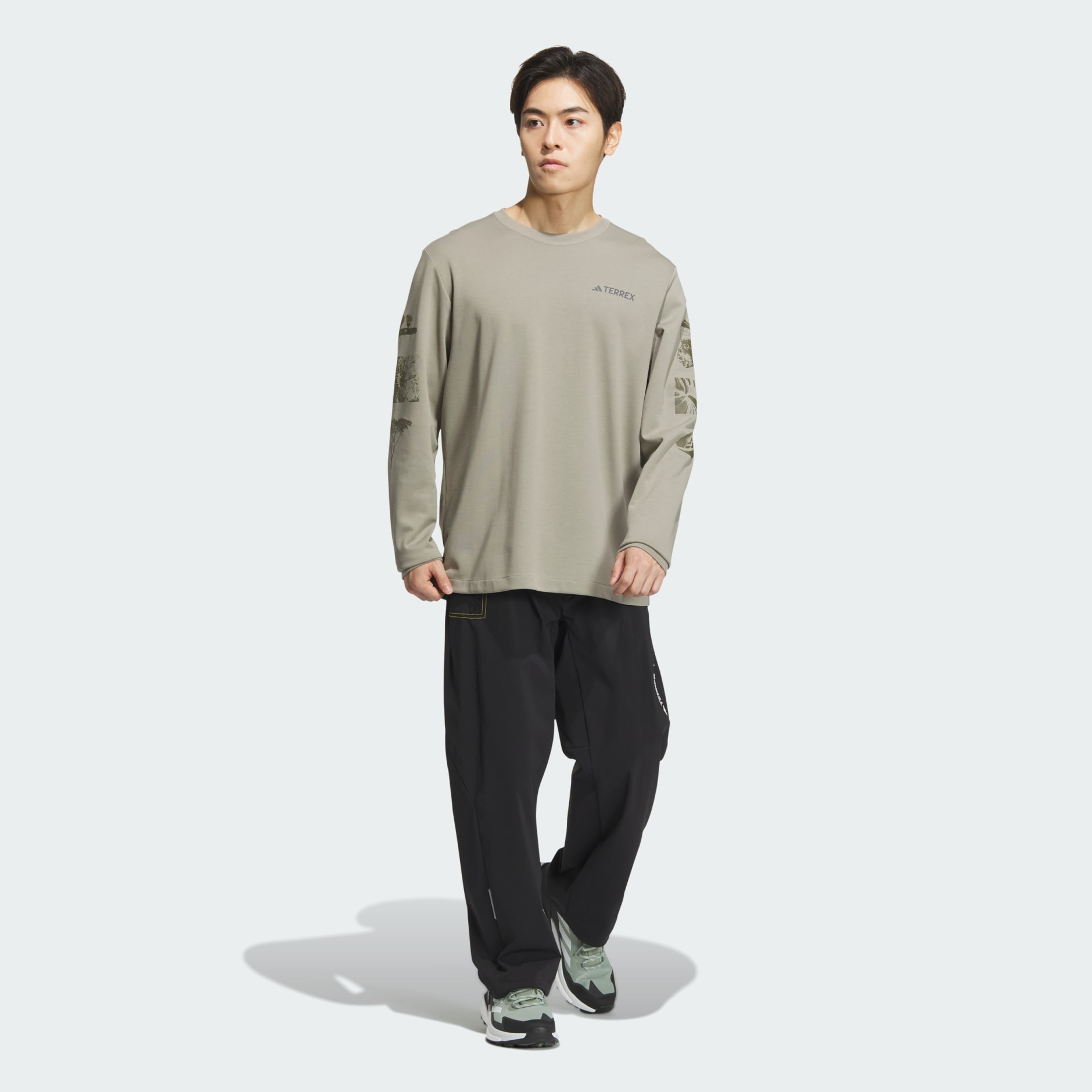 Men's Clothing - National Geographic Aeroready Graphic Long Sleeve 