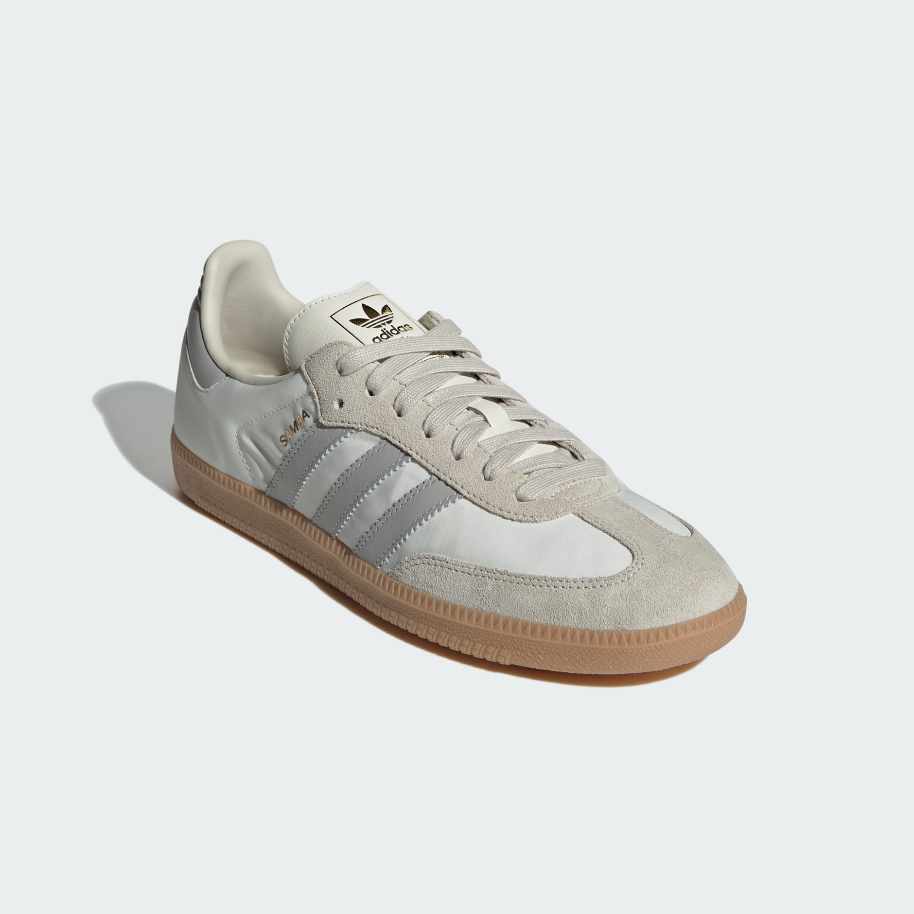 Adidas samba grey and white on sale