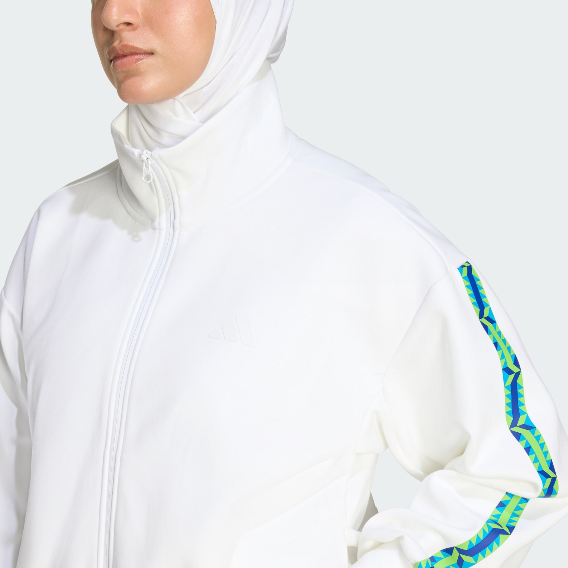 SOFT LUX LOOSE FULL-ZIP Track Top