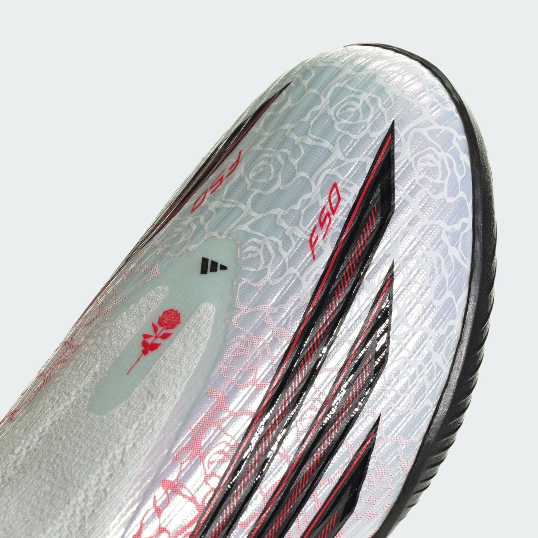 Ghete de fotbal pentru copii F50 LEAGUE fără șireturi pentru teren sintetic