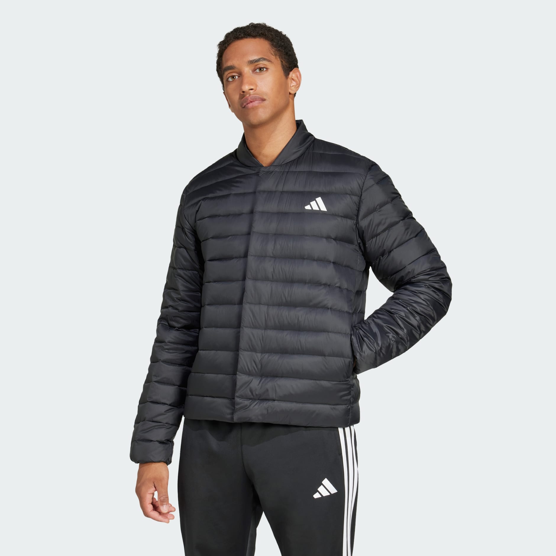 Clothing - Helionic Light Down Jacket - Black | adidas Oman