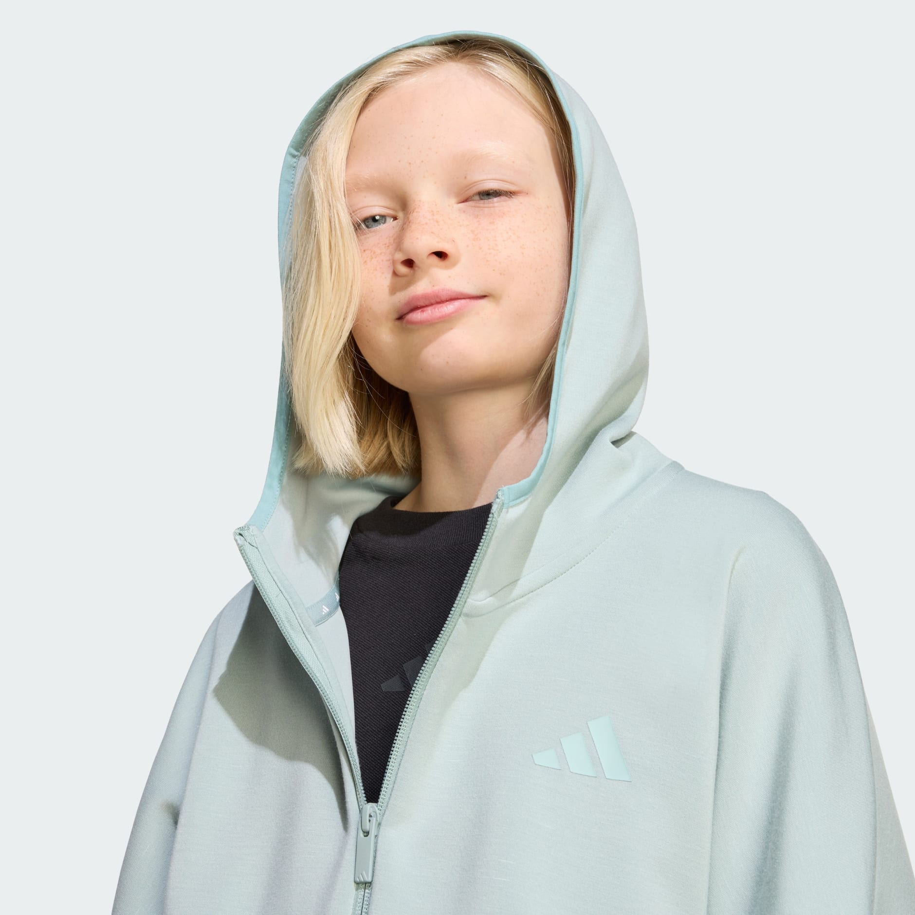 FUTURE ICONS 3 STRIPES FULL ZIP HOODIE