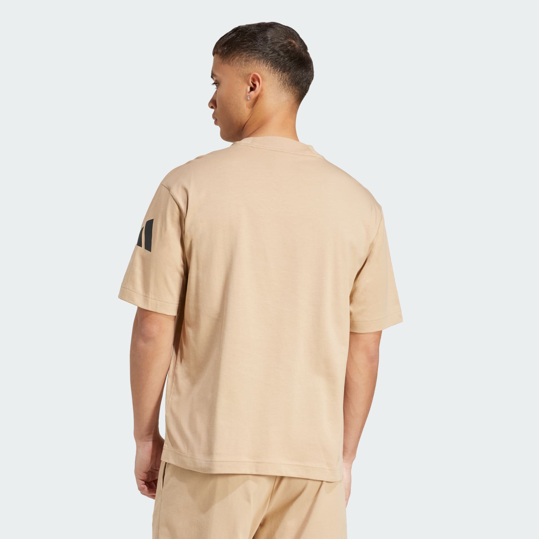Essentials Loose Fit 3 Bar Logo Tee