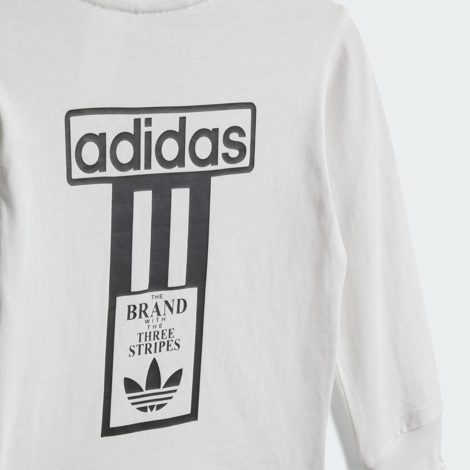 طقم تيشيرت أكمام طويلة من أديبريك