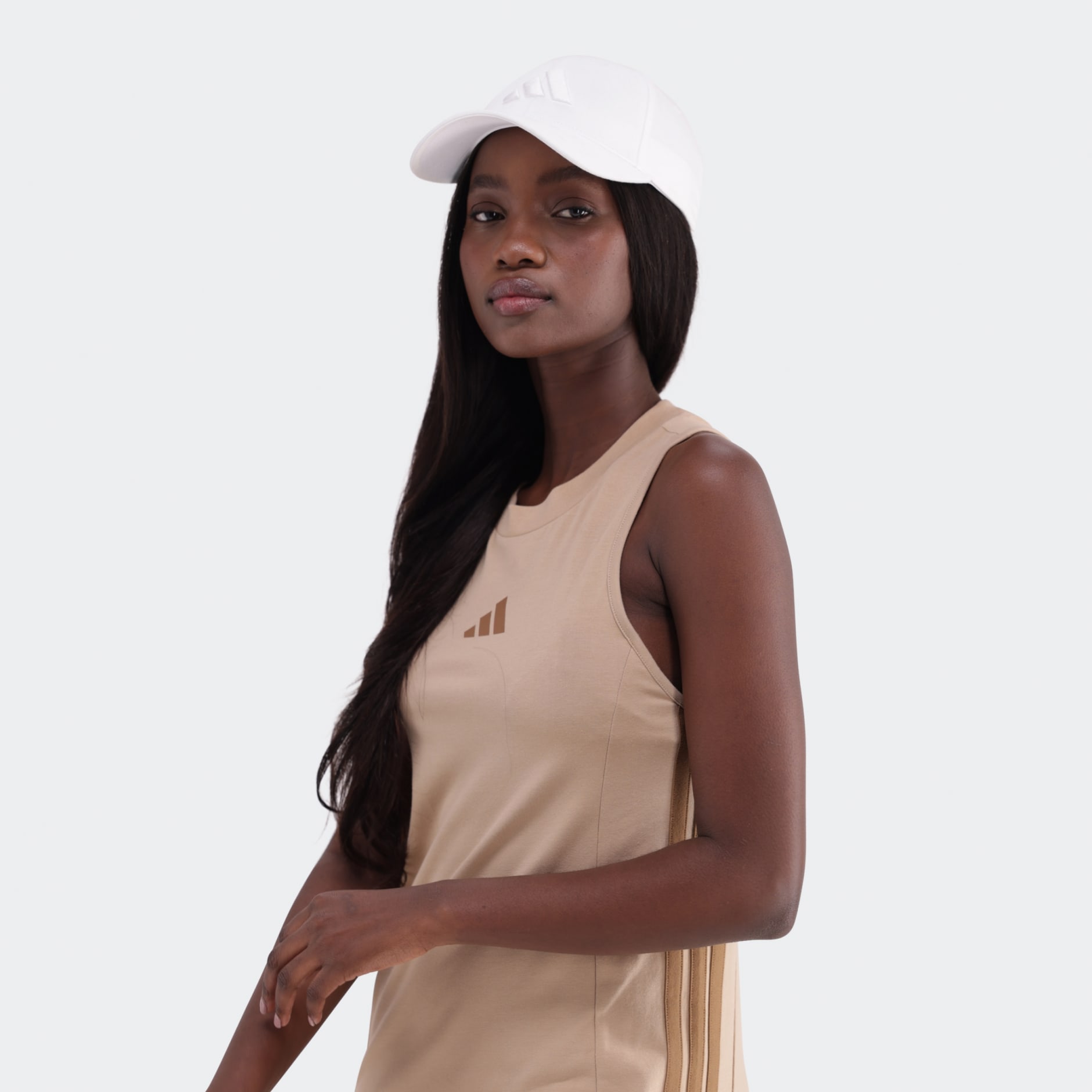 Essentials 3-Stripes Long Racerback Dress