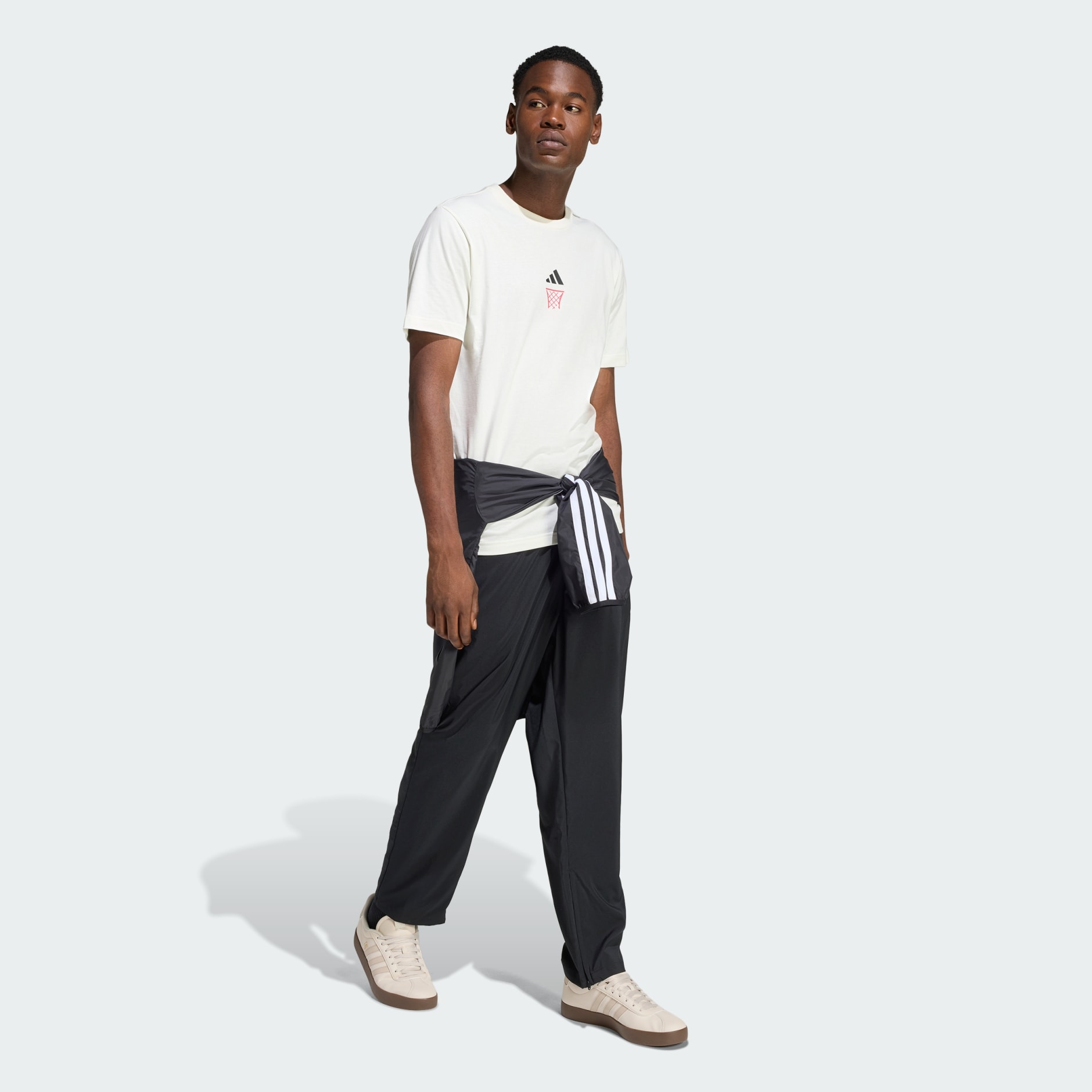 ANX HOOP 圖案 T 裇