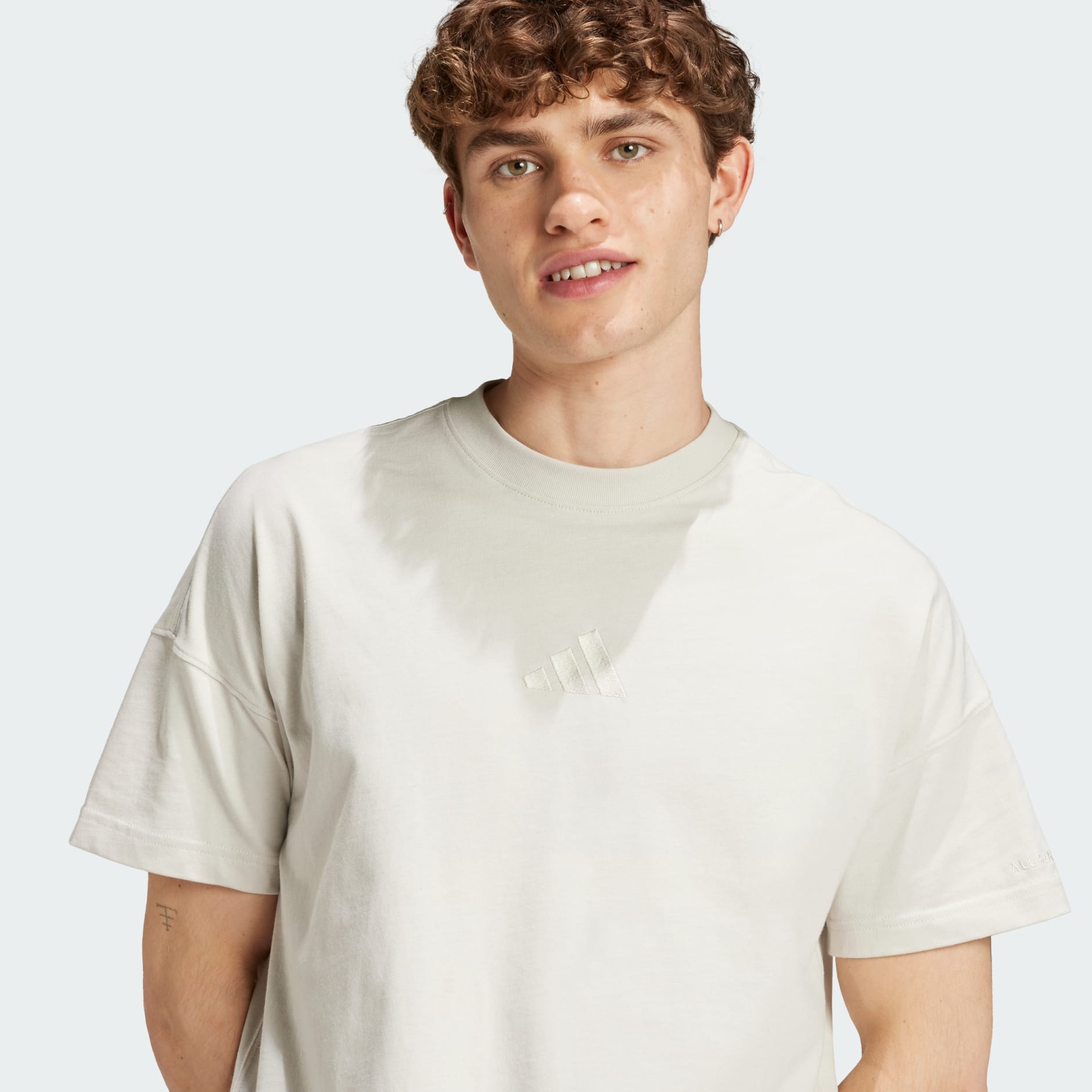 adidas ALL SZN Tee - Beige | adidas TZ