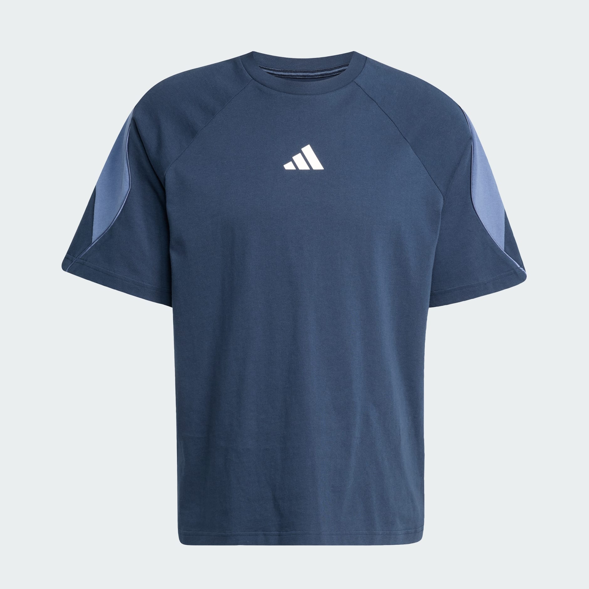Clothing - Stadium Tee - Blue | adidas Oman