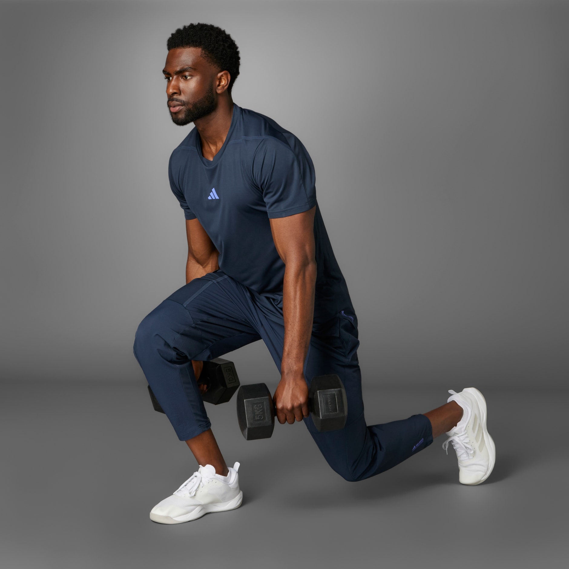 adidas Designed for Training Pro Series Tee - Blue | adidas UAE