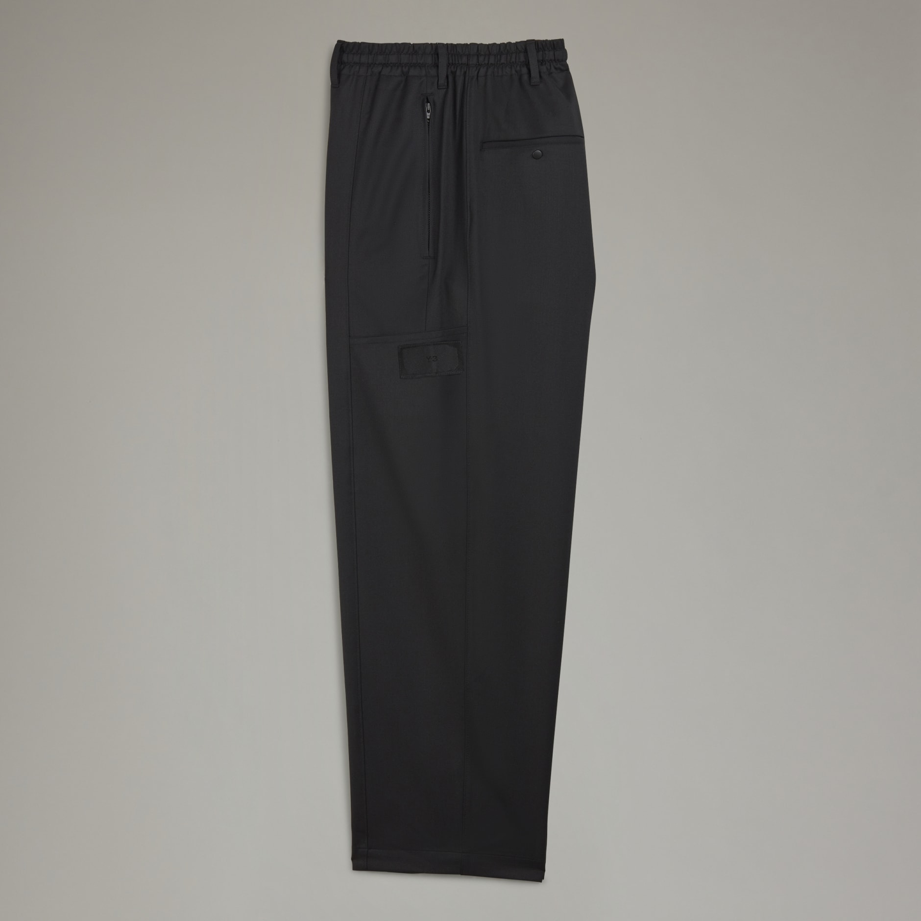 Y-3 Refined Wool Straight-Leg Pants