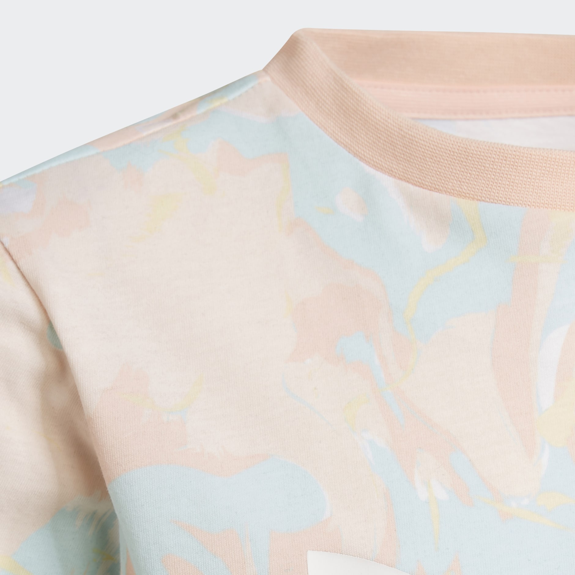 Allover Print Marble Tee
