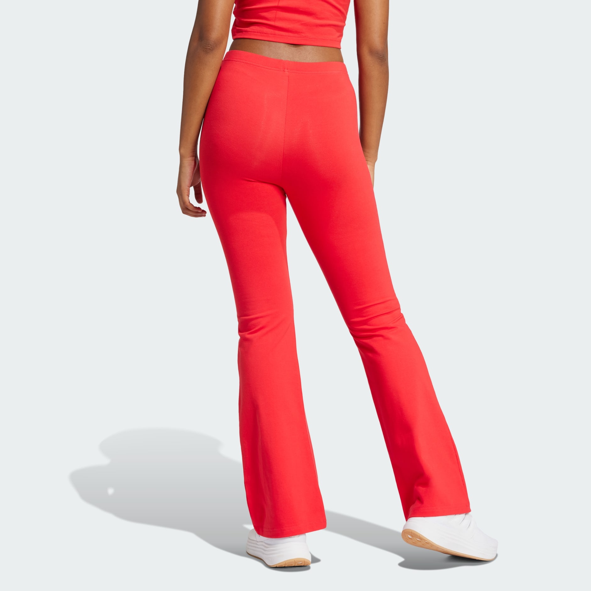 Essentials Small Logo Flared Leggings