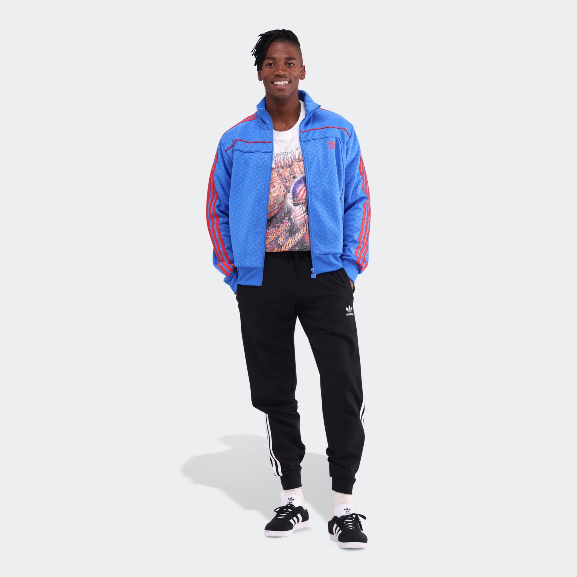 Red Adidas Adidas Jacket Ideas Jacket Adidas VRCT Jackets Men's