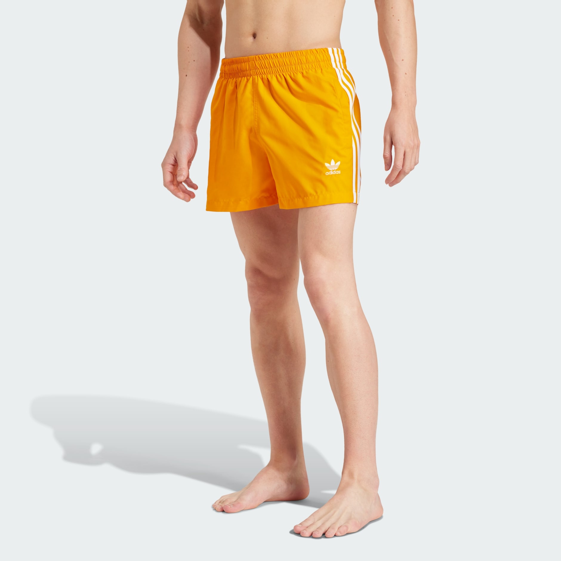 Adidas yellow swim shorts on sale