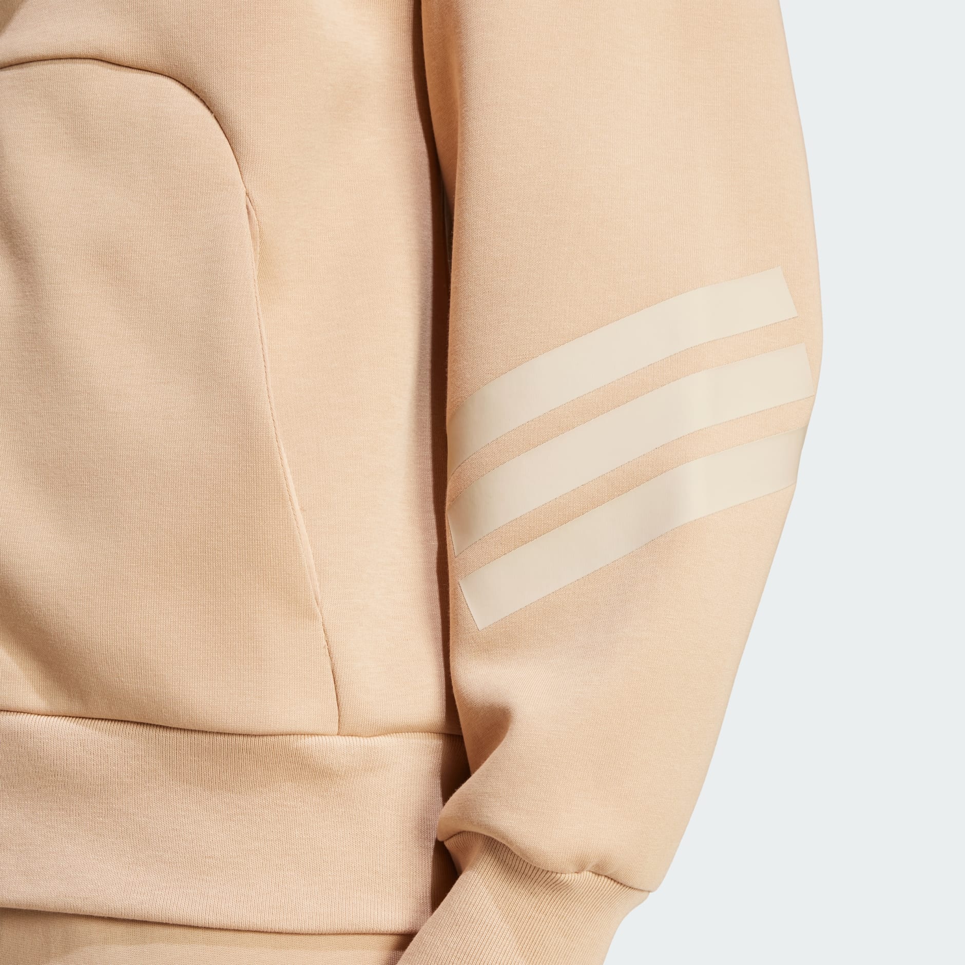 Majica s kapuljačom Future Icons s tri pruge i patentnim zatvaračem cijelom duljinom