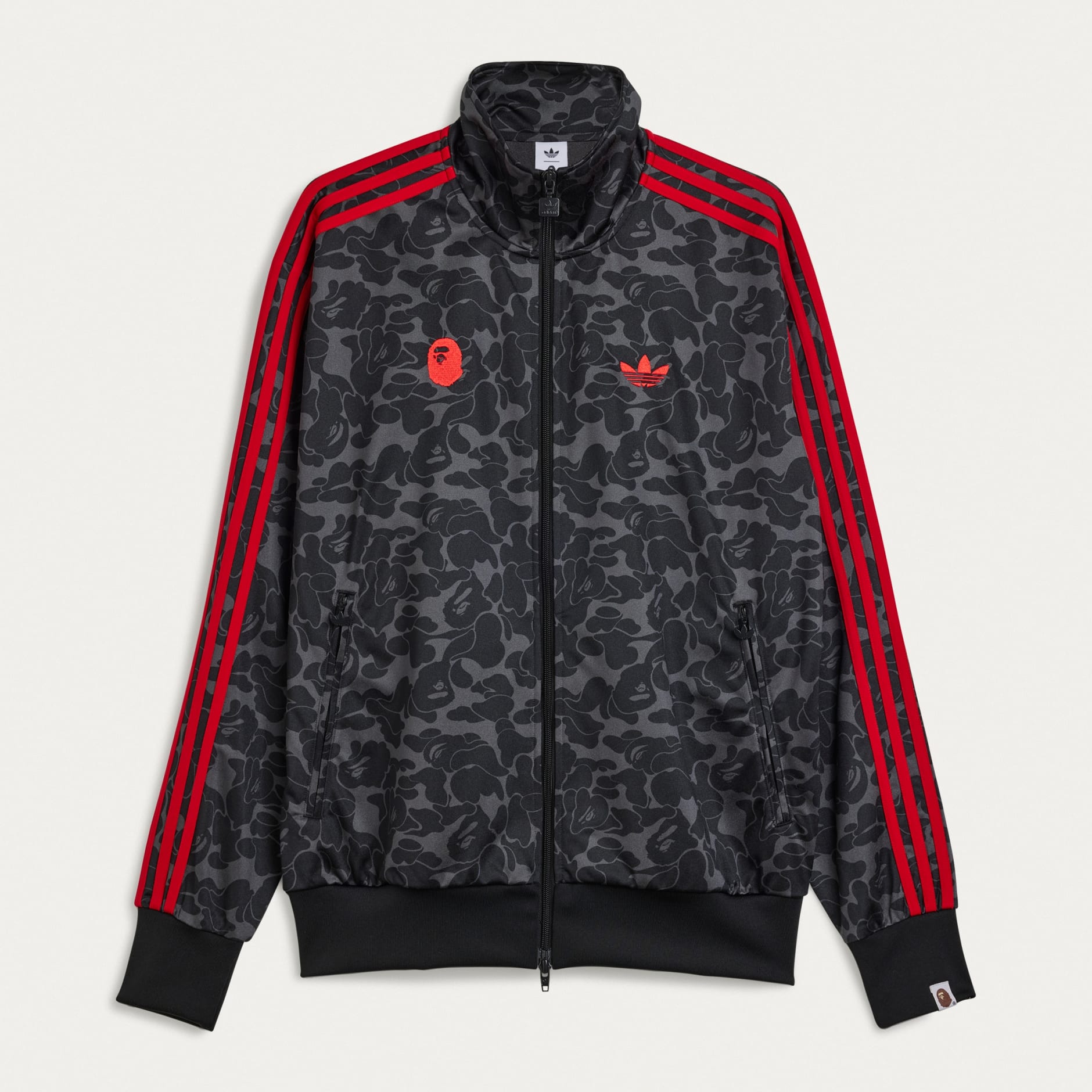 adidas BAPE Firebird Track Top - Black | adidas TZ