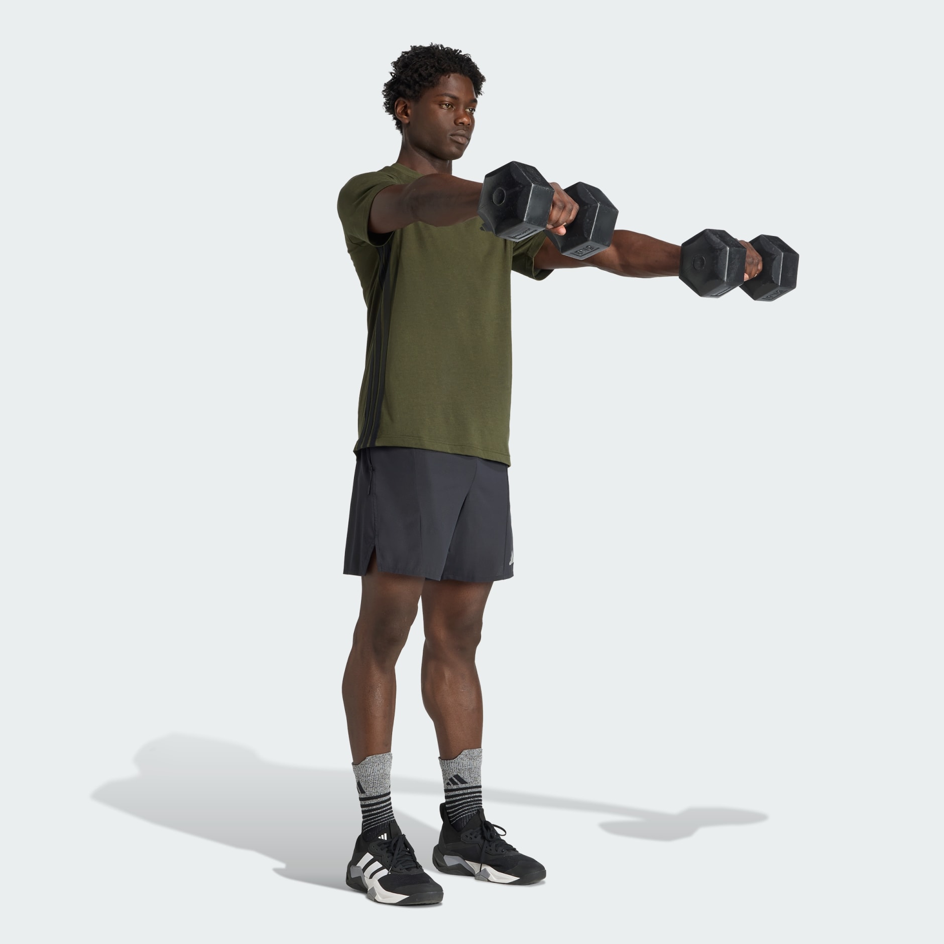 Camiseta de entrenamiento Train Essentials Feelready 3 Rayas